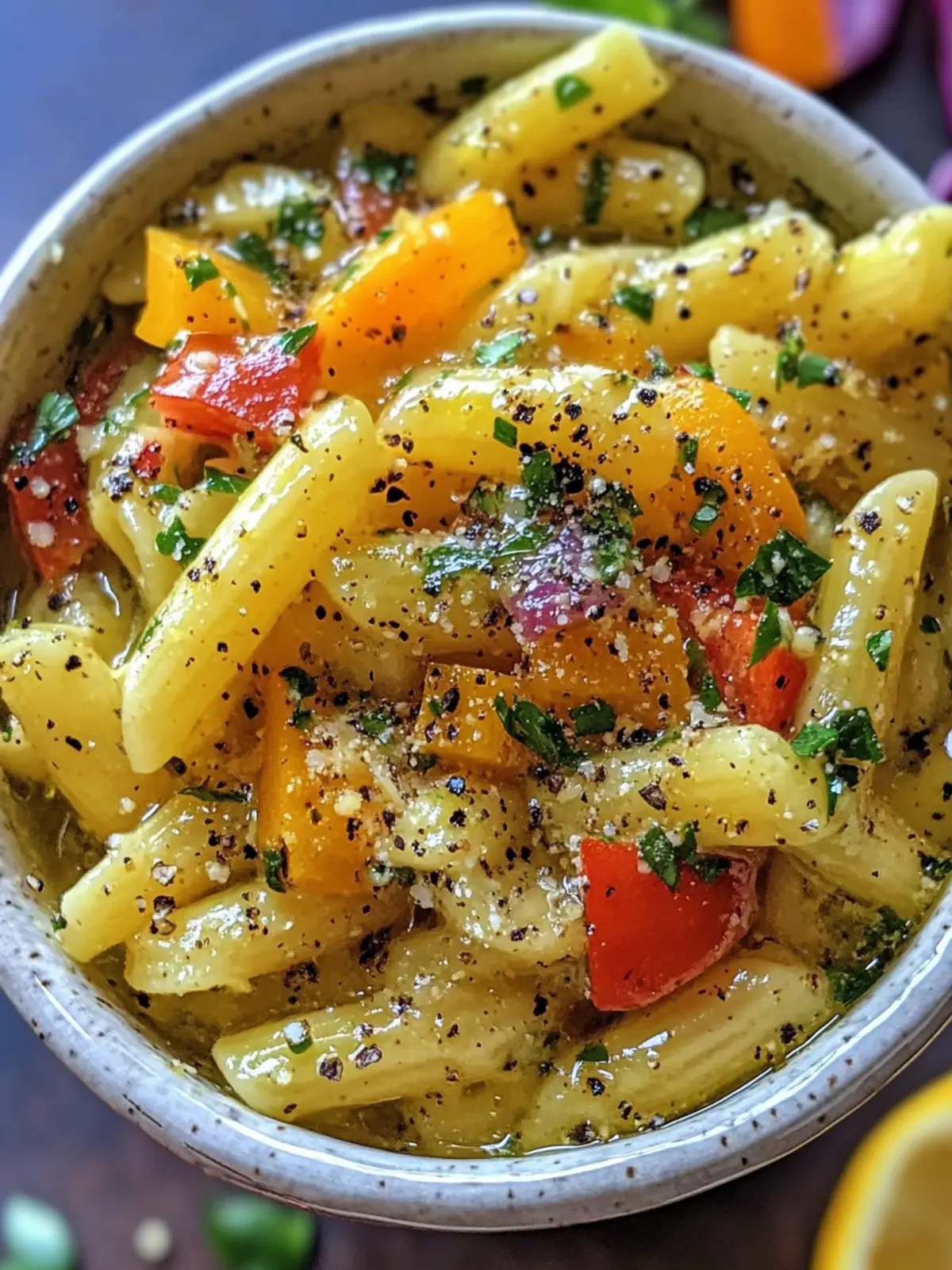 Zesty Healthy Pasta Salad Dressing