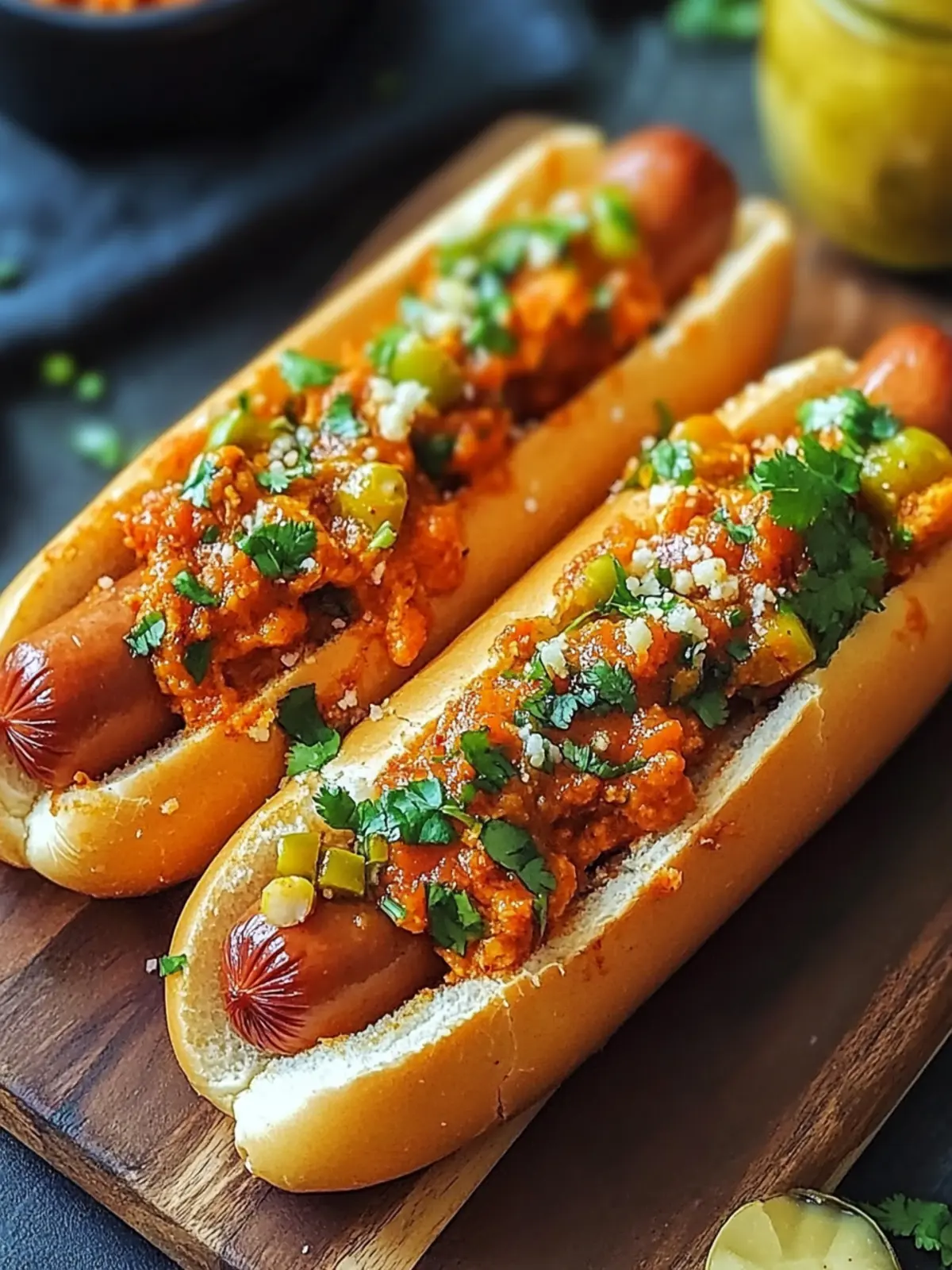 Peri Peri Paneer Hot Dogs
