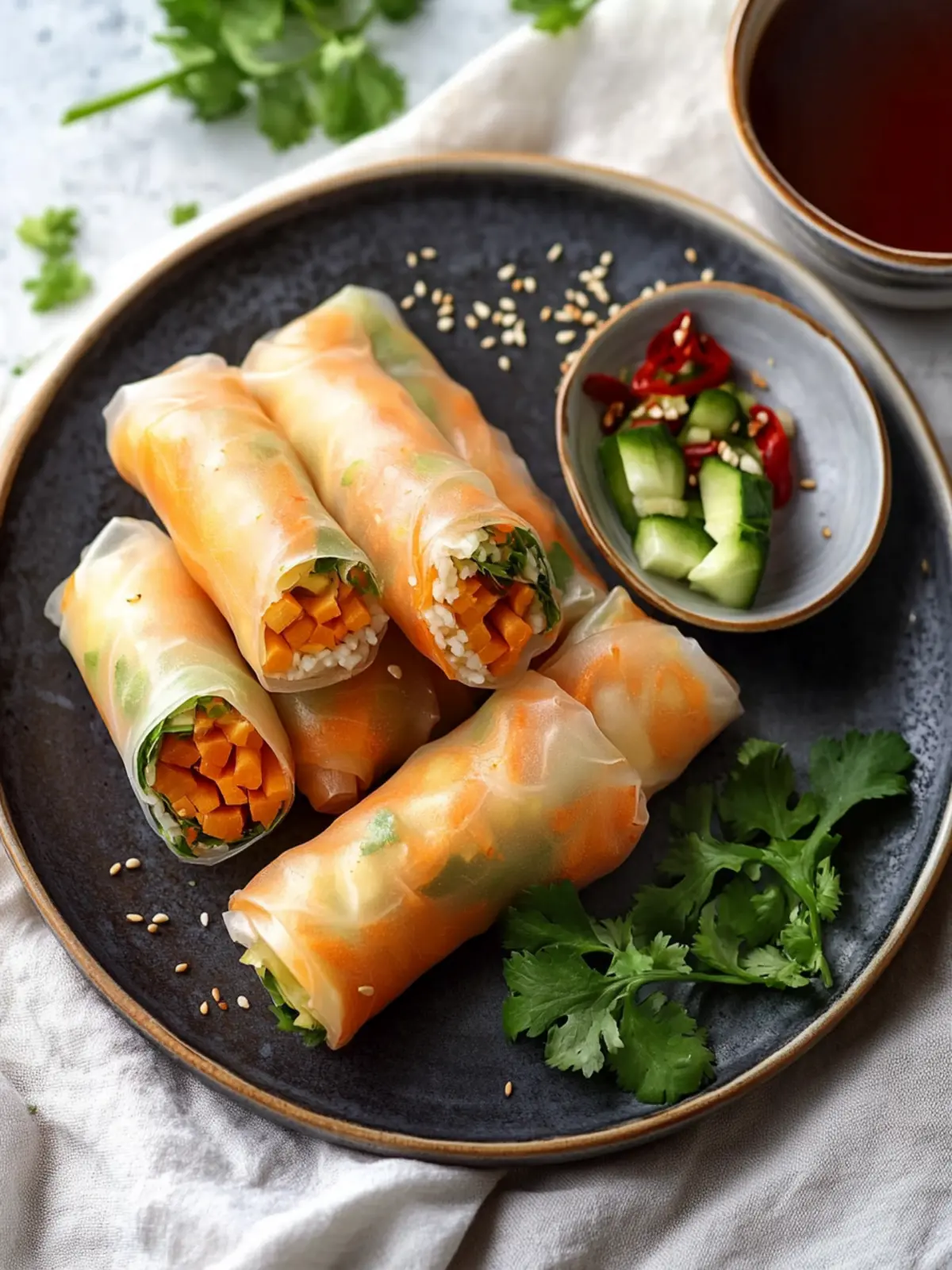 Vegetable Spring Rolls