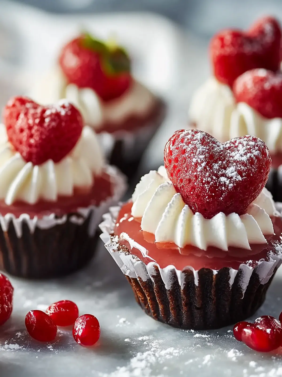 Mini Valentine Desserts