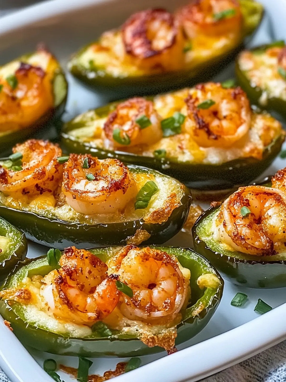Fiery Cajun Shrimp Stuffed Jalapeños