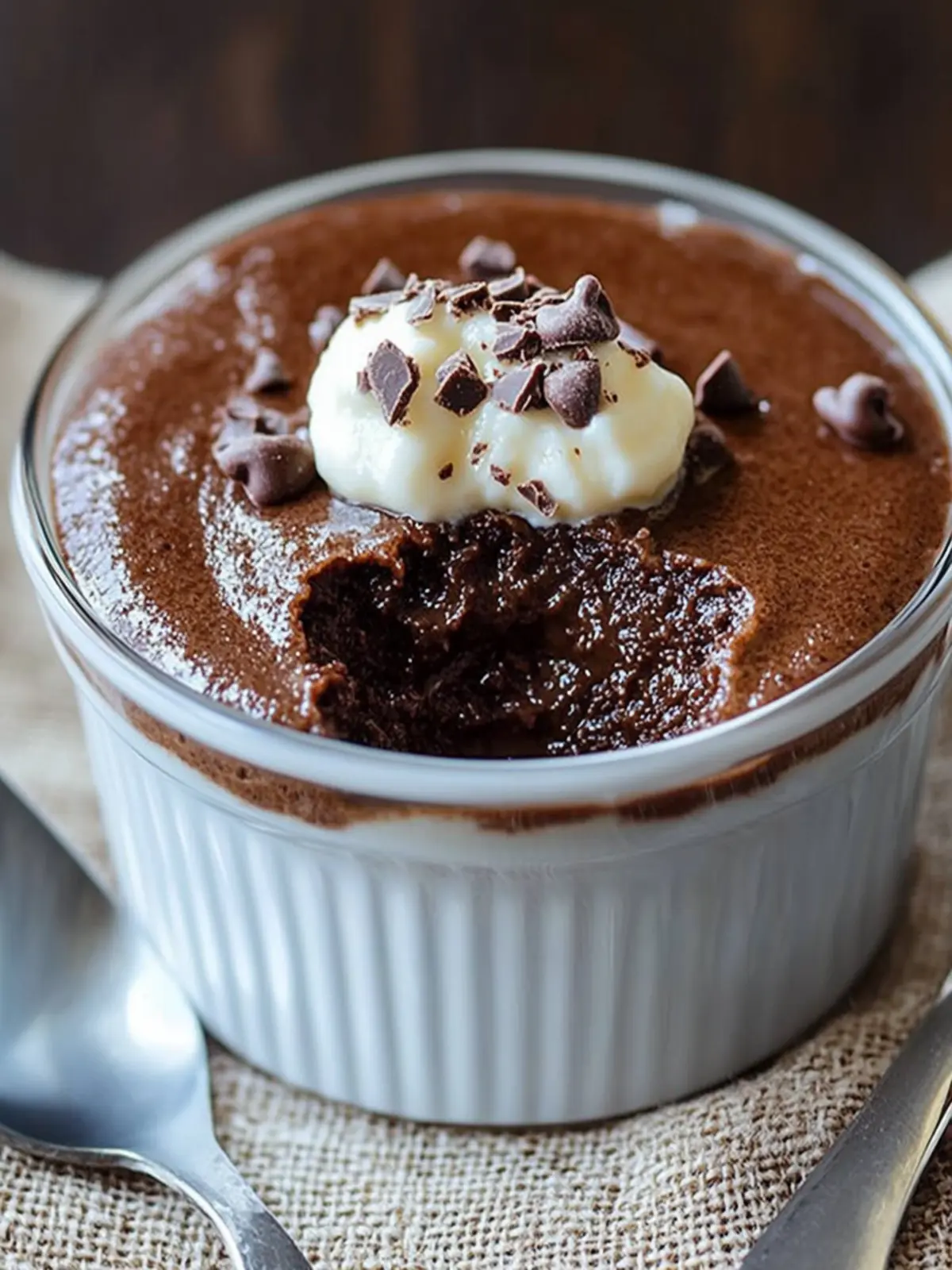 Ina Garten Chocolate Brownie Pudding