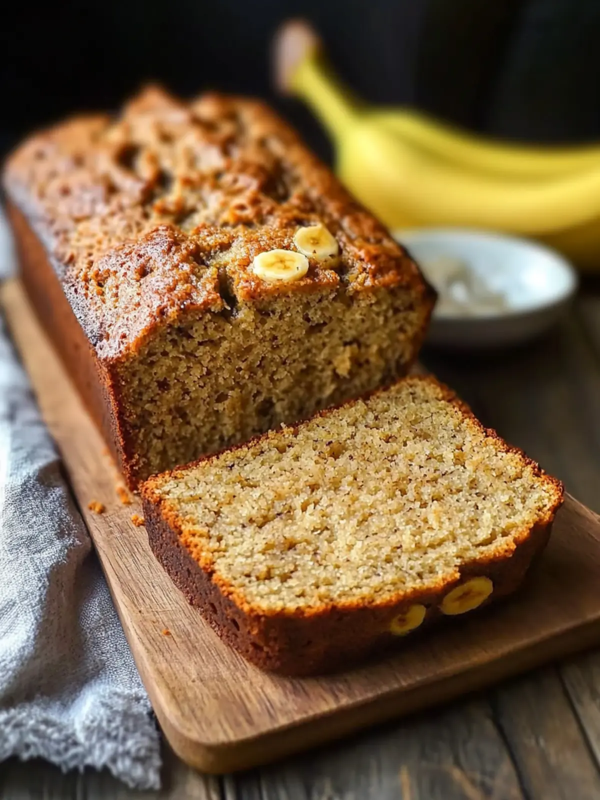 Banana Bread with No Eggs