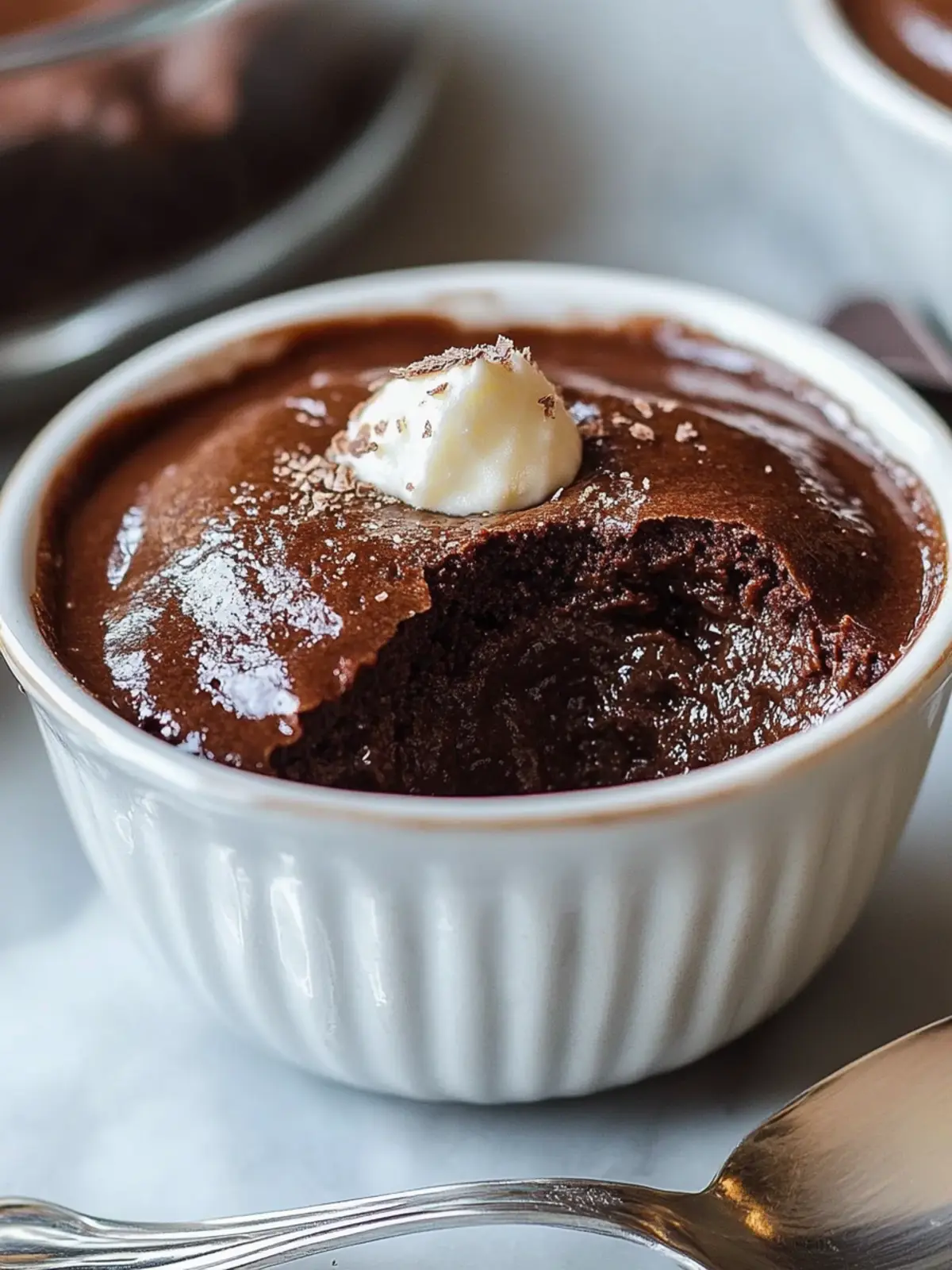 Ina Garten Chocolate Brownie Pudding