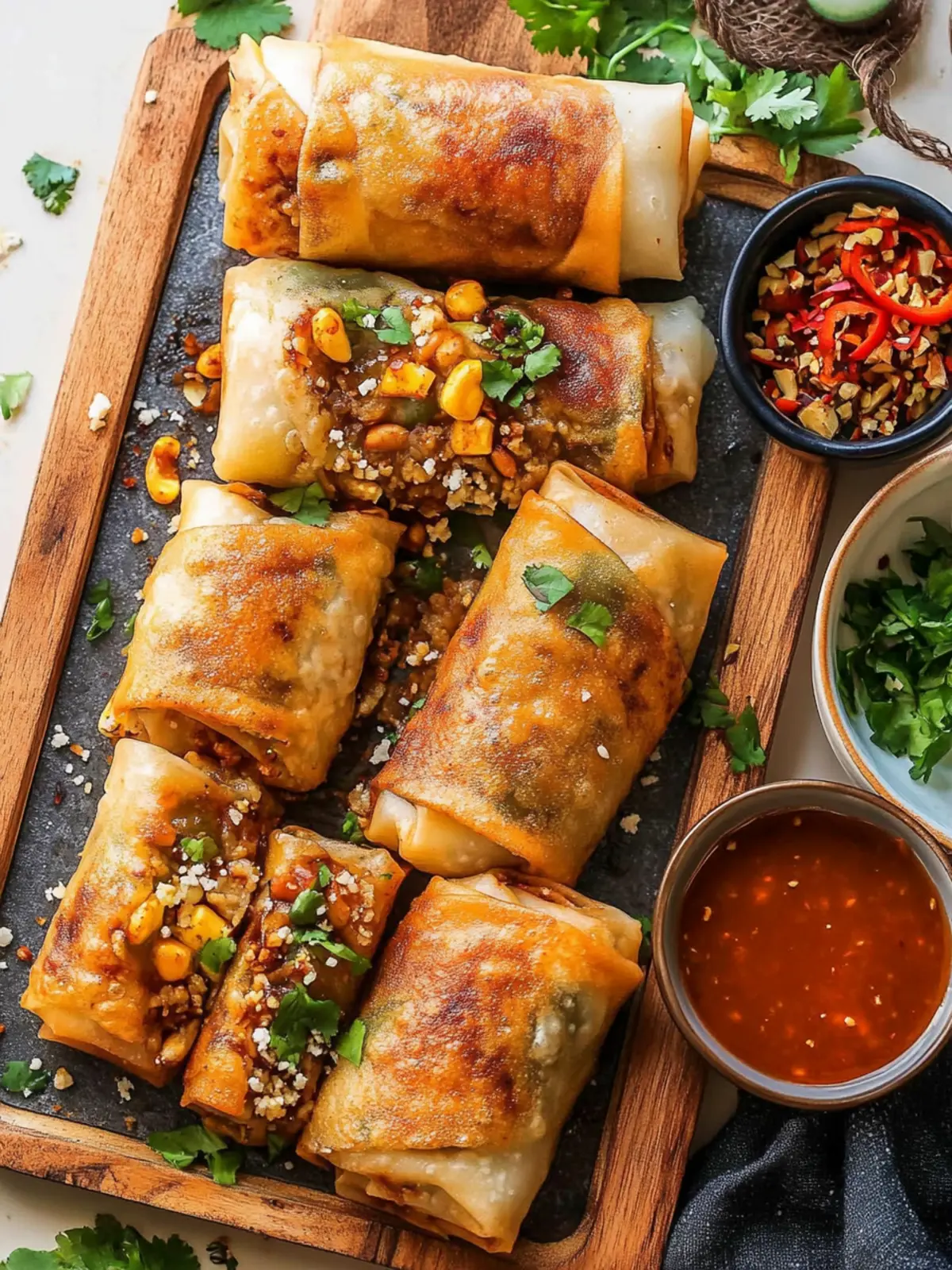 Msakhan Egg Rolls