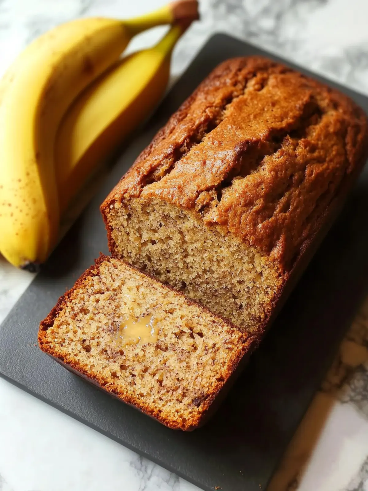 Banana Bread with No Eggs