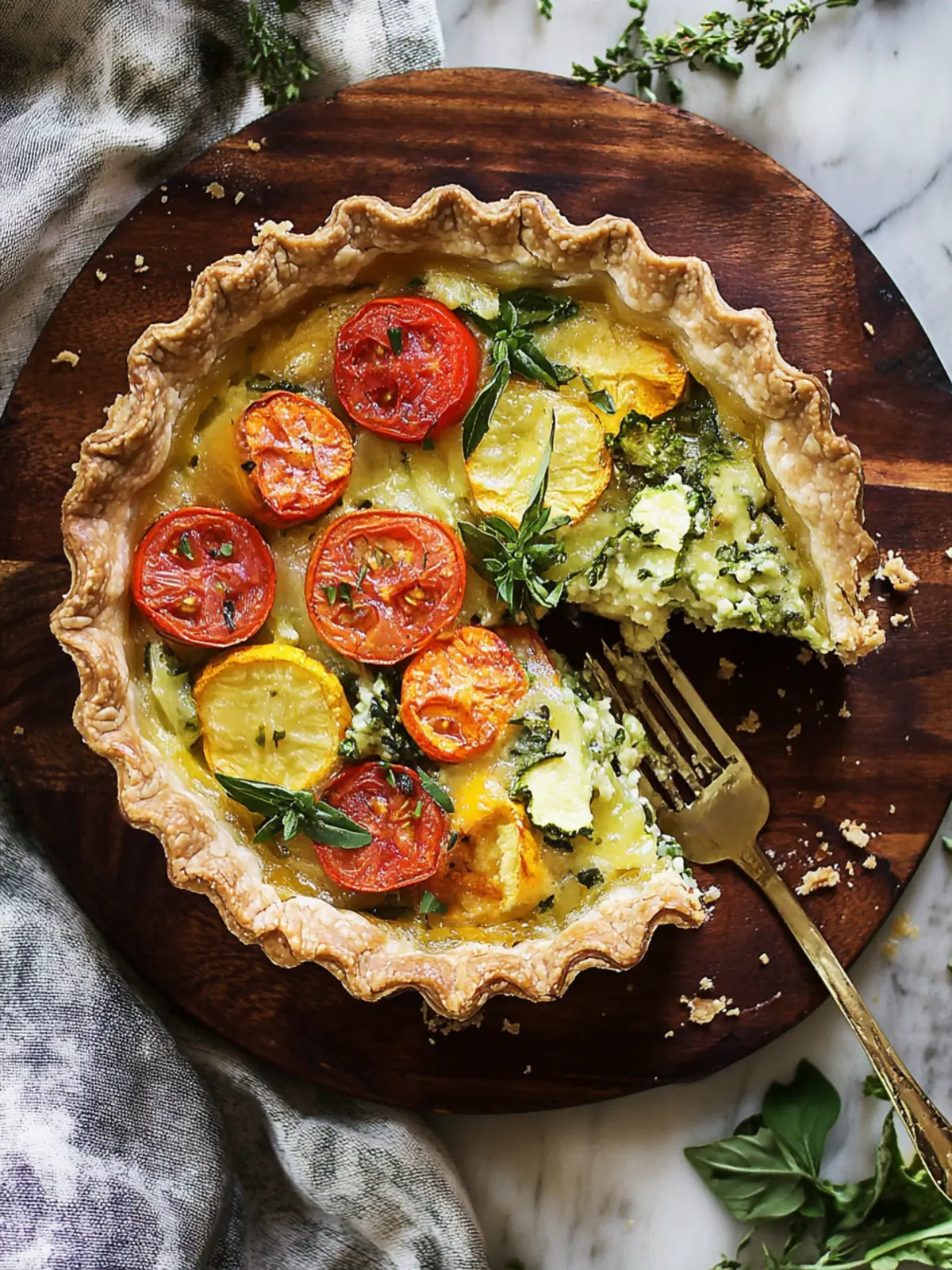 Summer Vegetable Pie