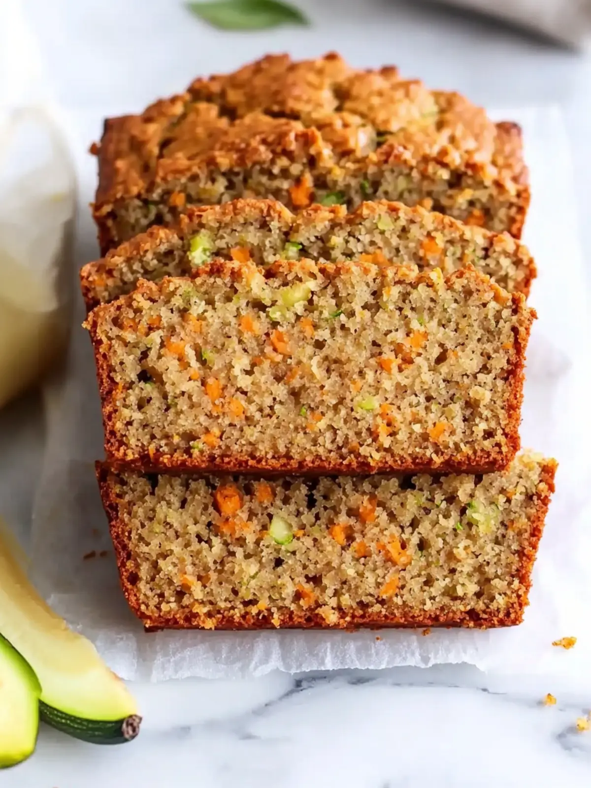 Zucchini Carrot Banana Bread