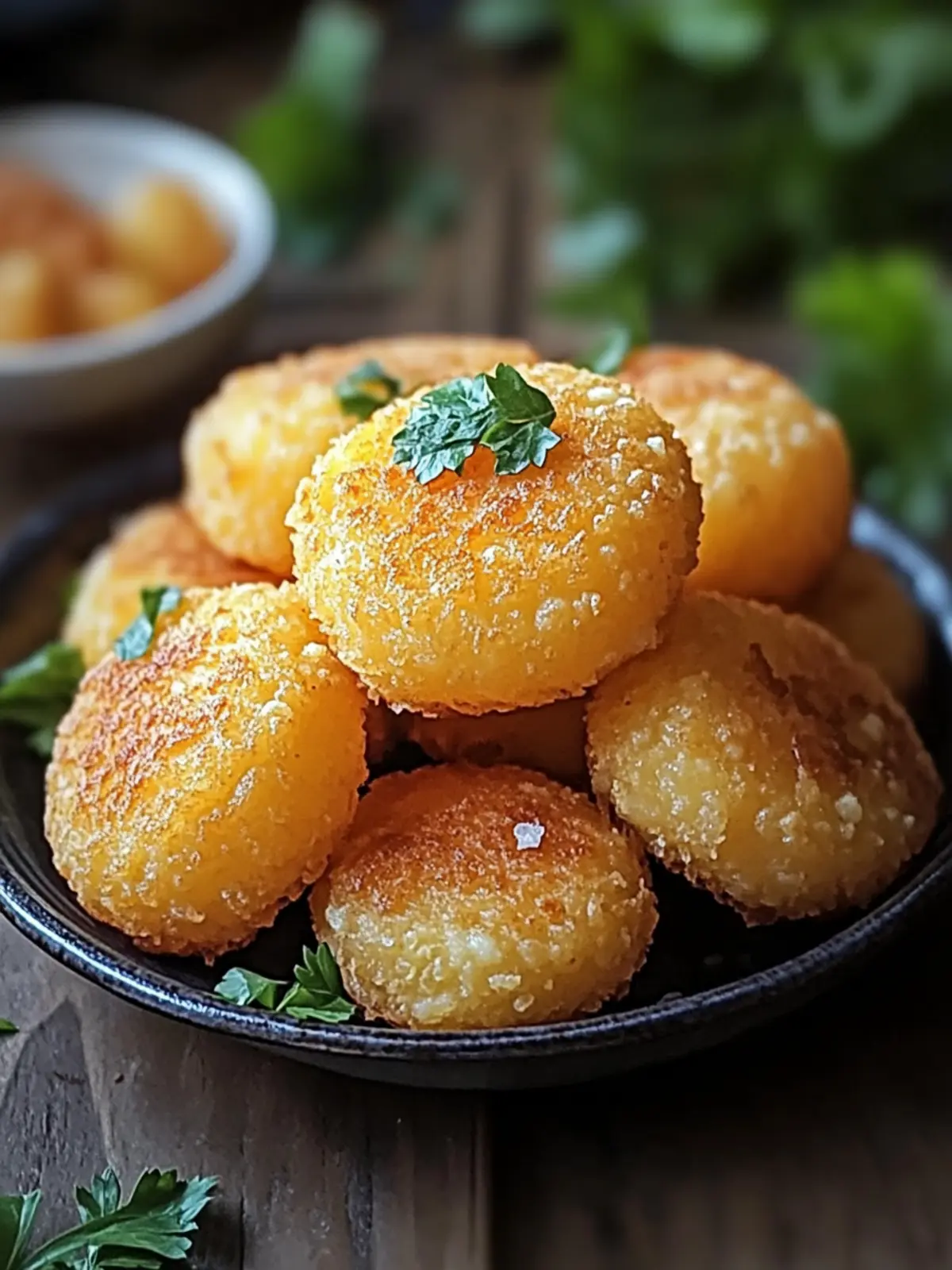 Golden Crunchy Potato Maakoudas