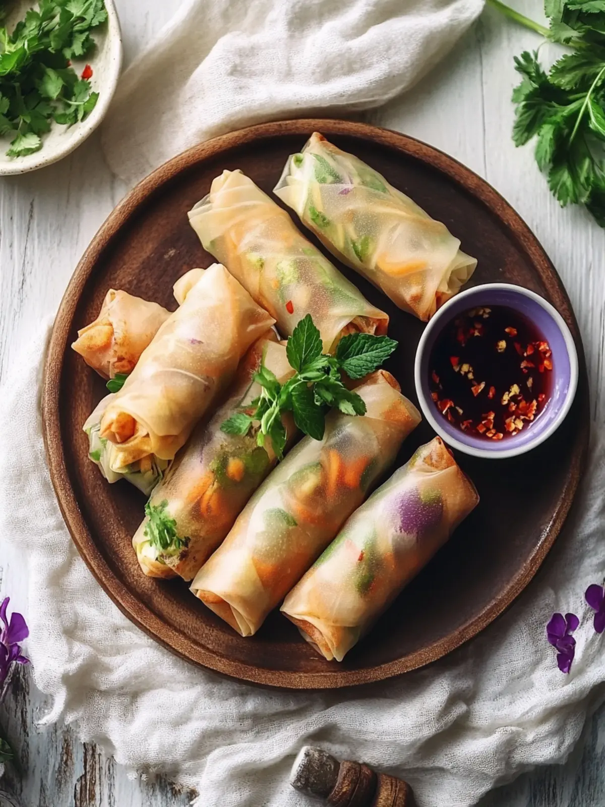 Vegetable Spring Rolls