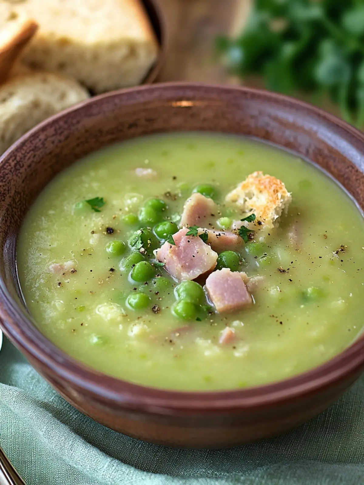 Gordon Ramsay's Irresistible Pea and Ham Soup for Comfort — free download