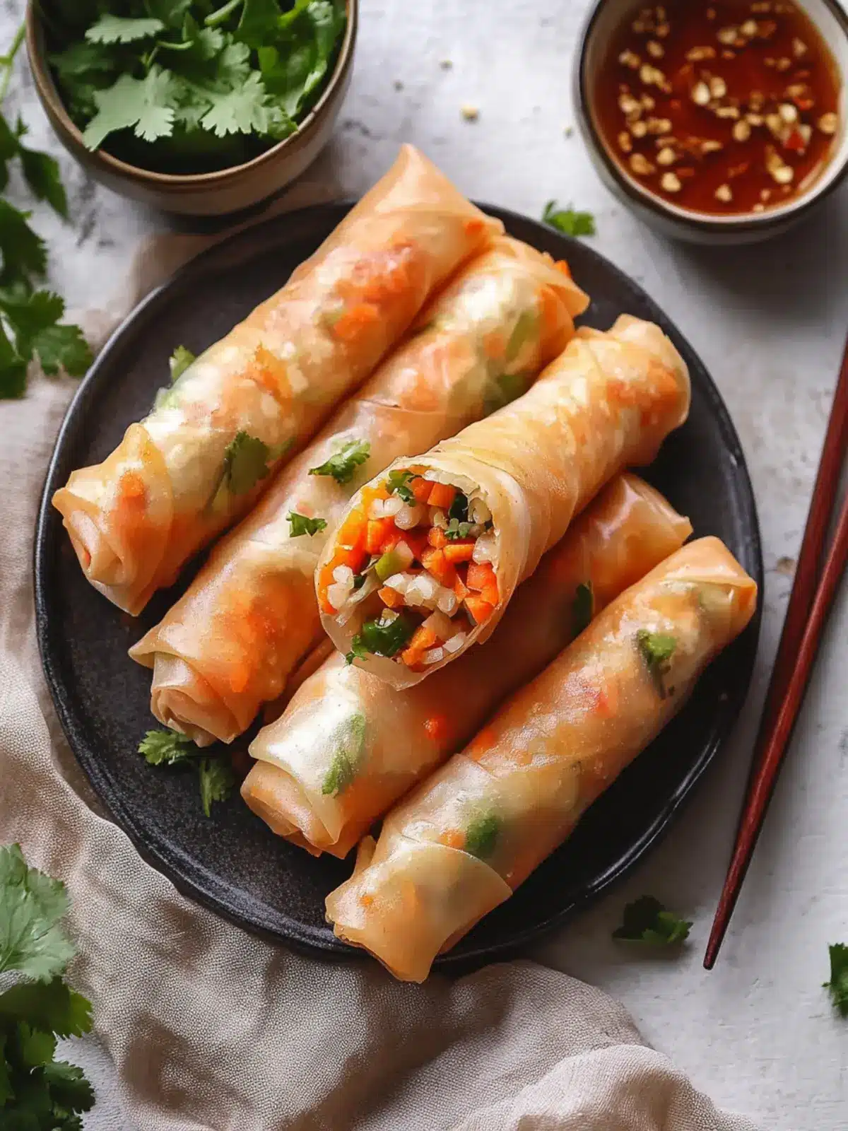 Chinese Vegetable Spring Roll