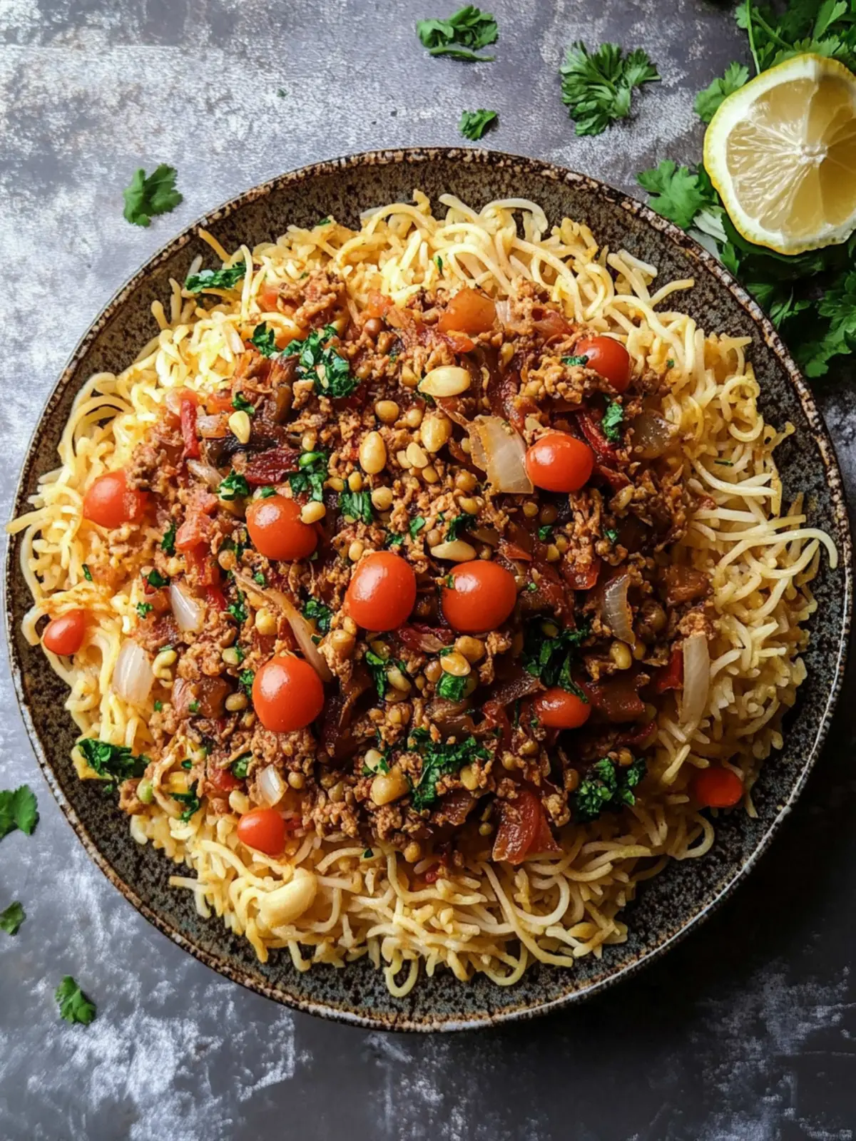 Egyptian Koshari