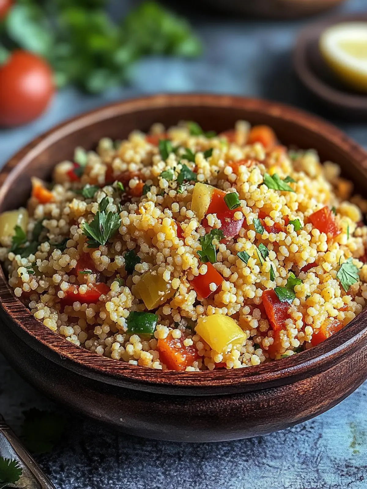 Couscous Bhel
