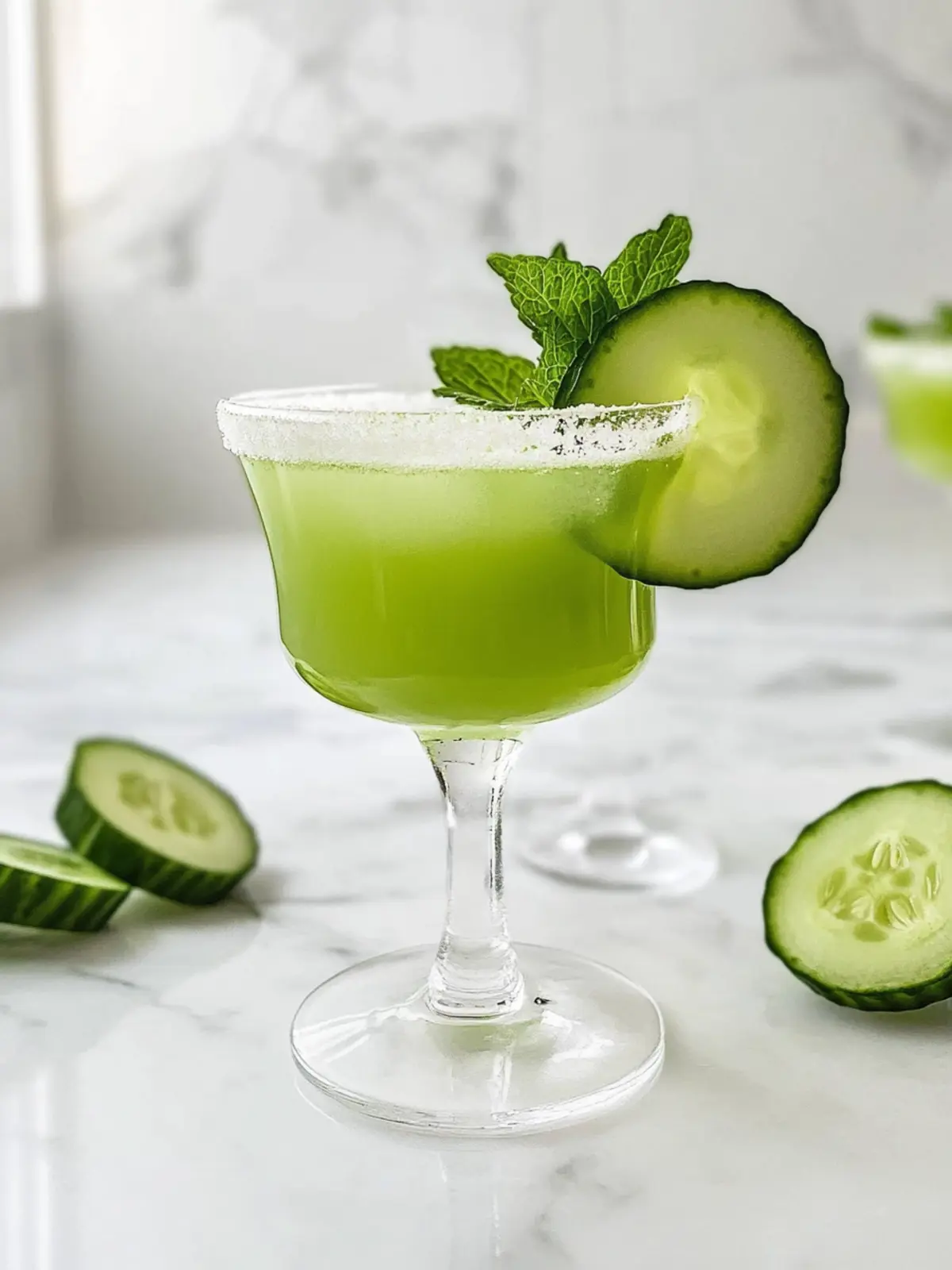 Cucumber Mint Mocktail