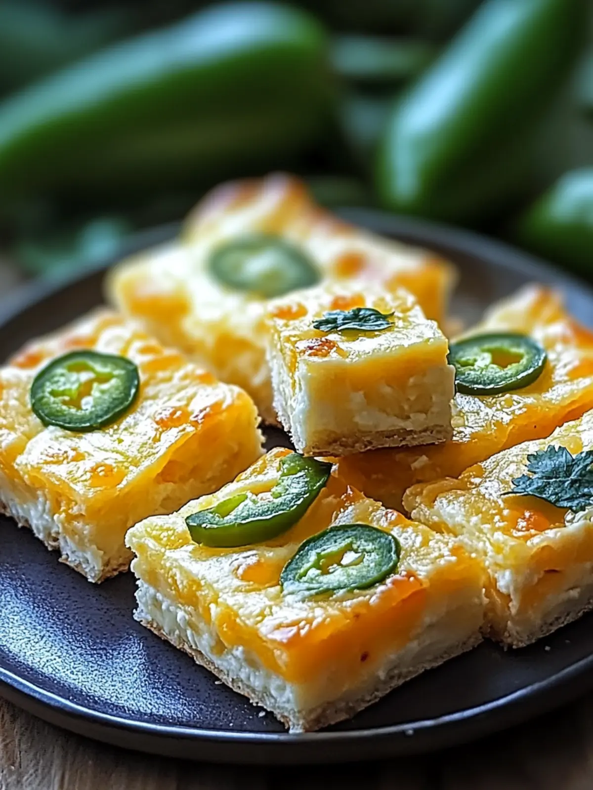Jalapeño Cheese Squares