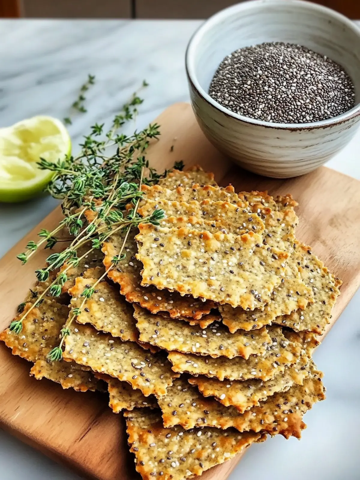 Chia & Flax Seed Crackers