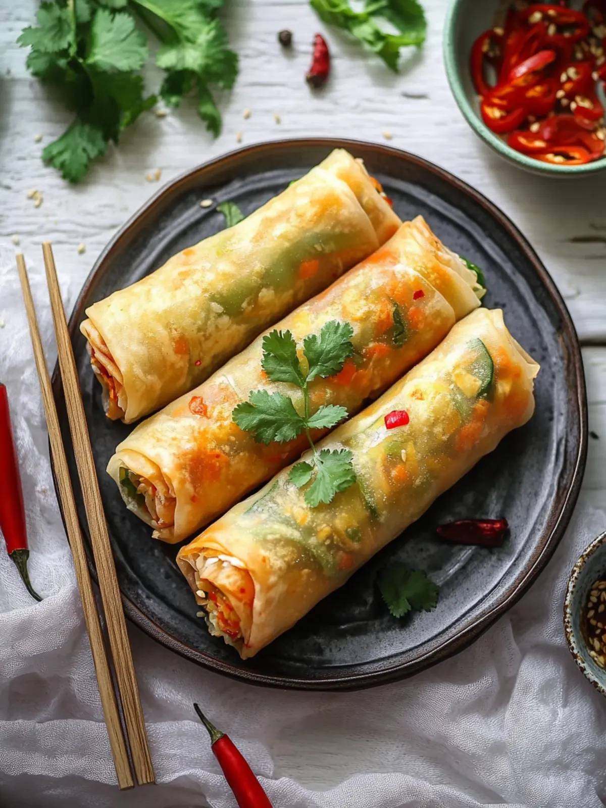Chinese Vegetable Spring Roll