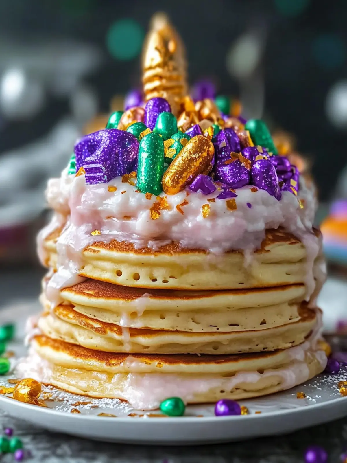 King Cake Pancakes