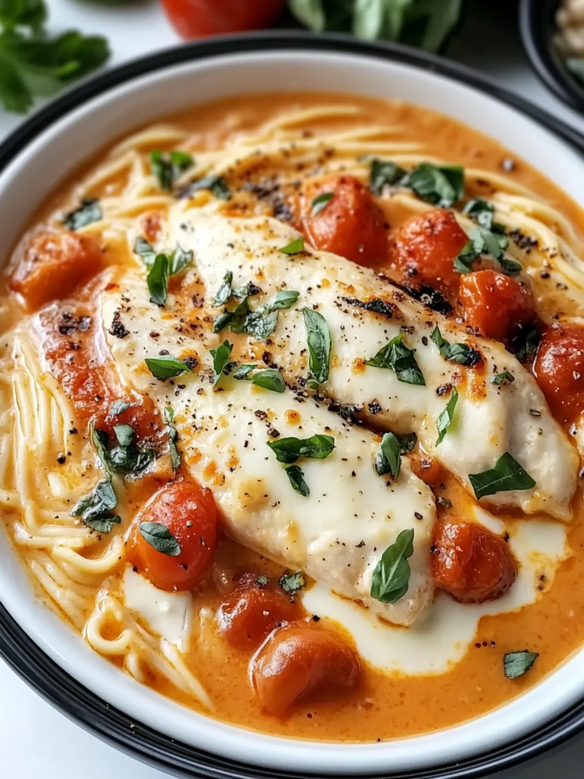 Crock Pot Creamy Chicken Parmesan