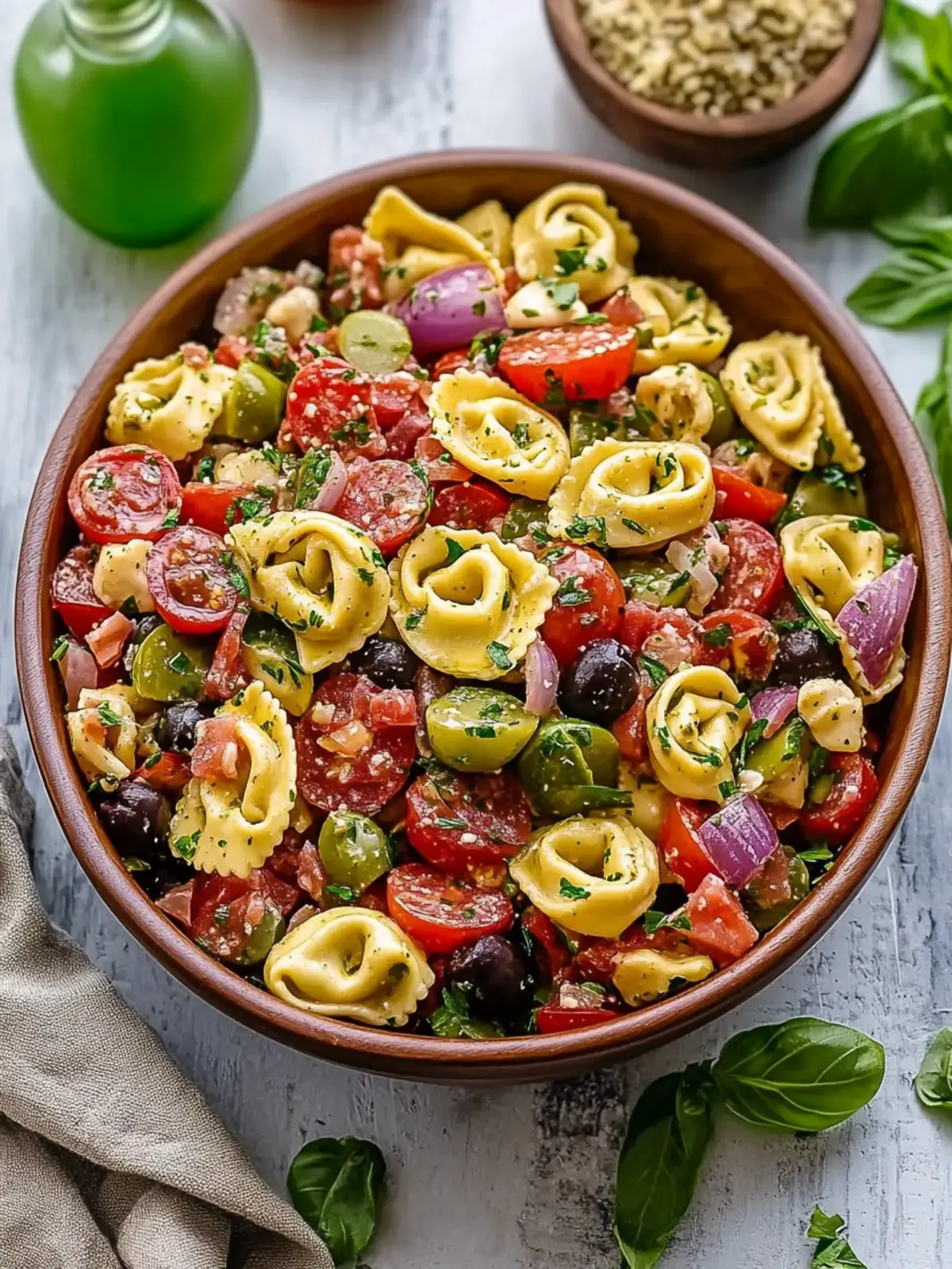 Antipasto Tortellini Pasta Salad