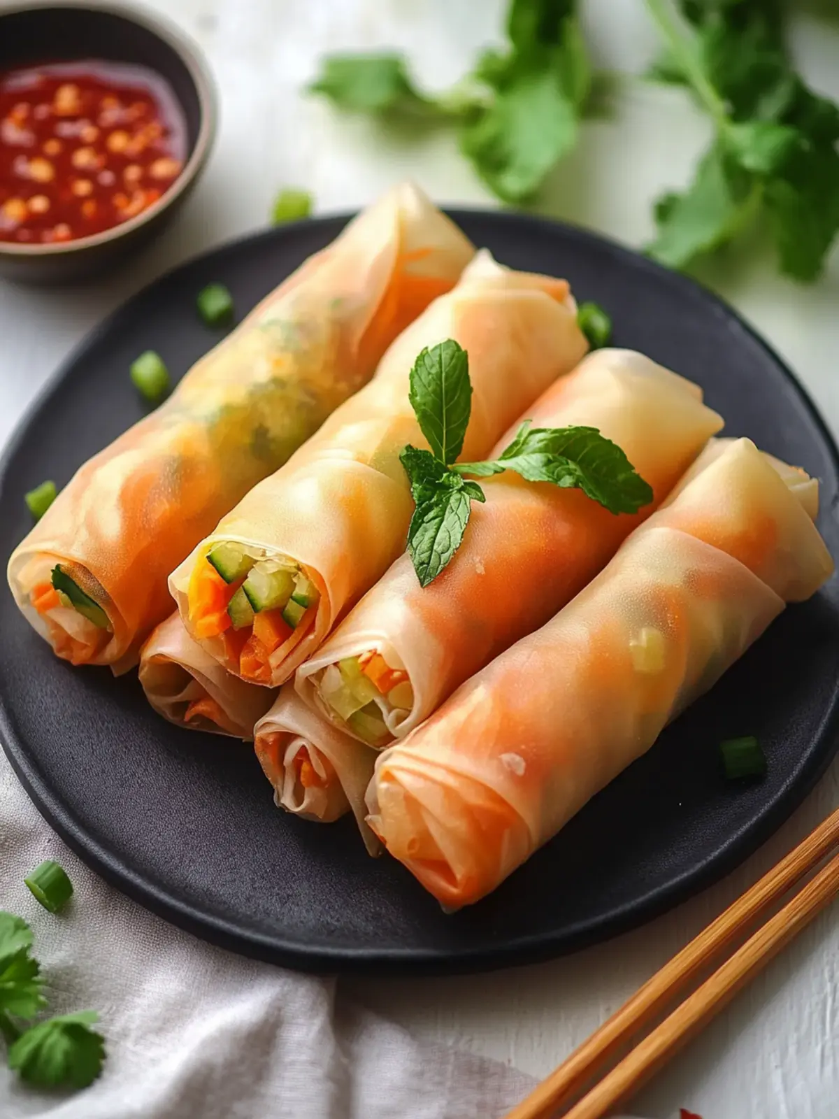 Vegetable Spring Rolls