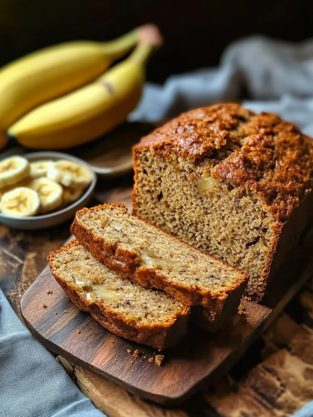 Banana Bread with No Eggs
