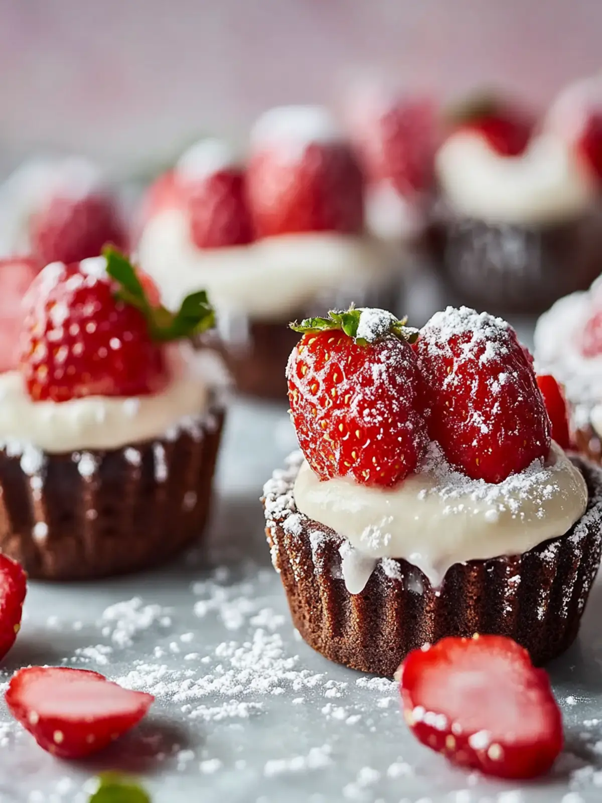 Mini Valentine Desserts