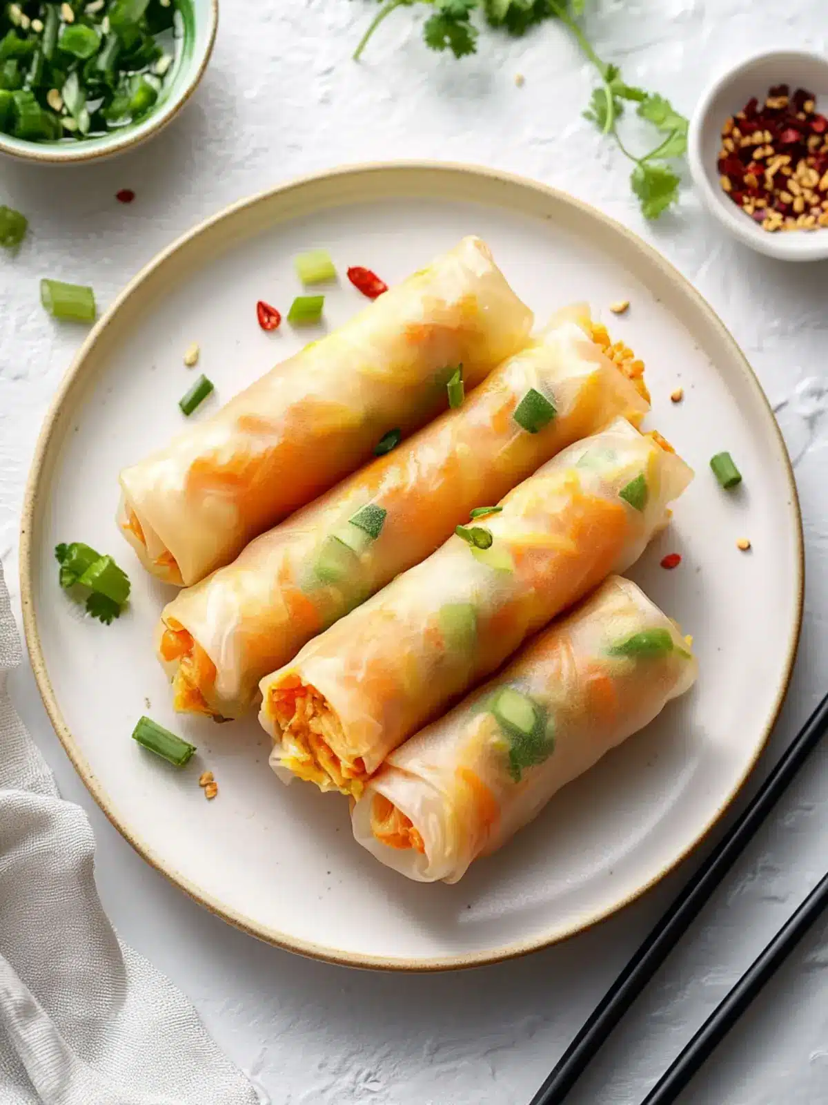 Chinese Vegetable Spring Roll