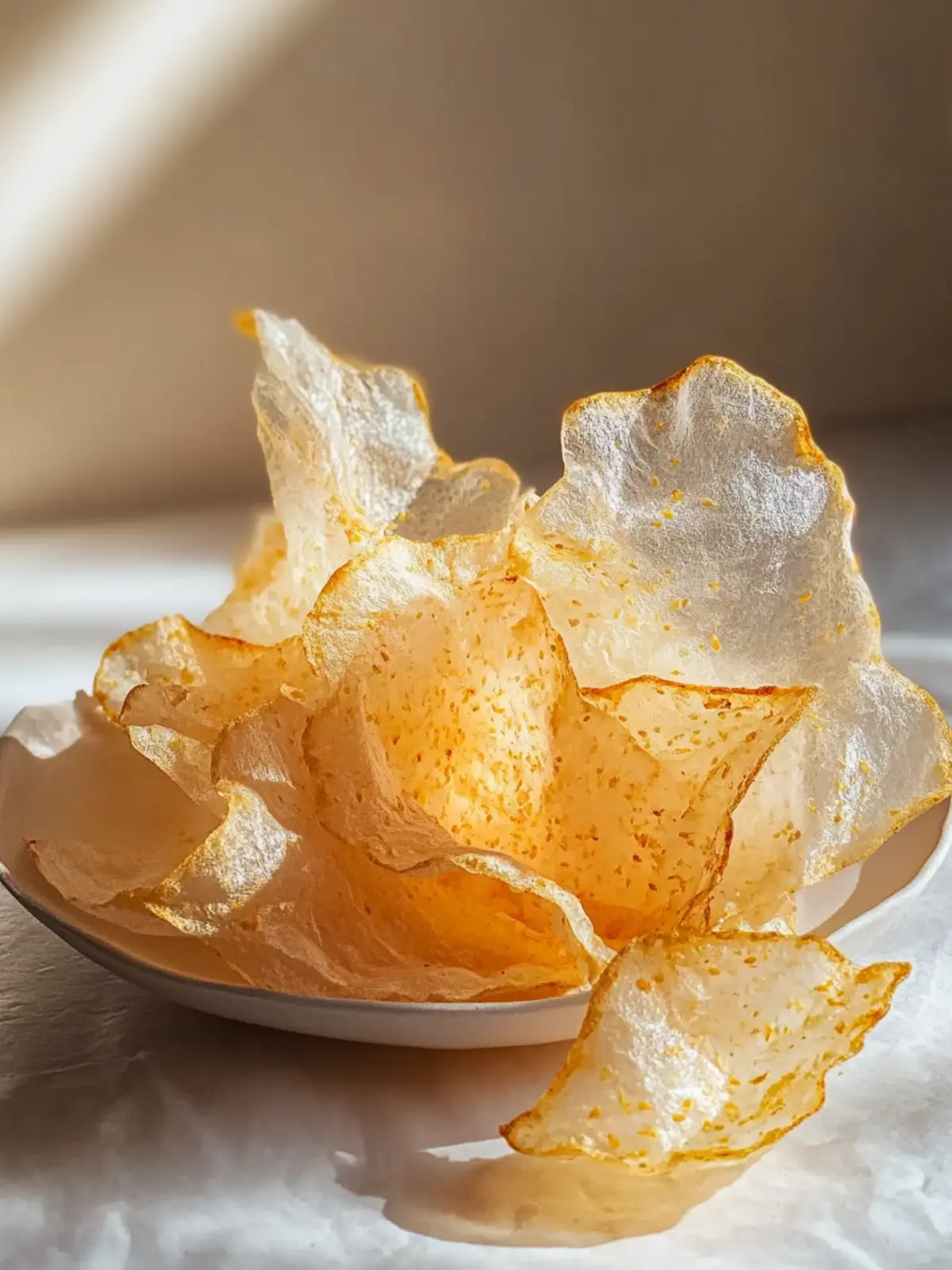 ir Fryer Rice Paper Chips