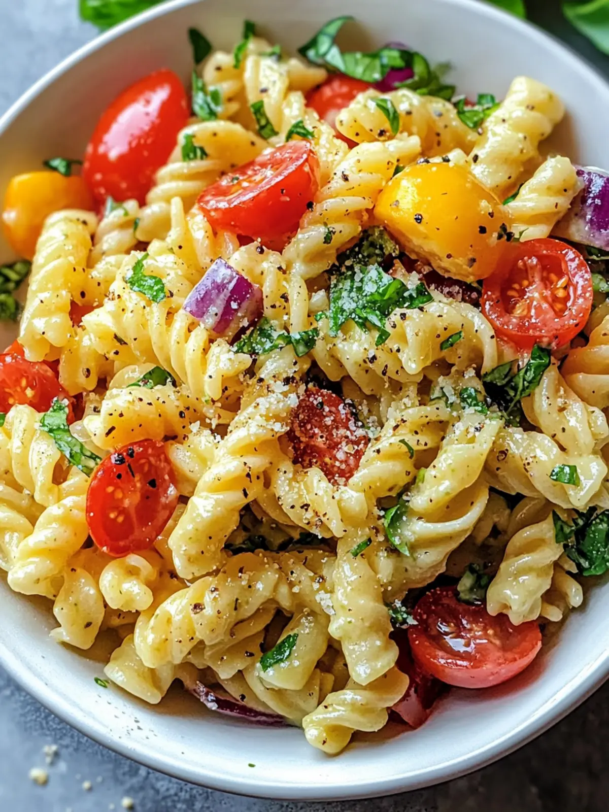 Zesty Healthy Pasta Salad Dressing