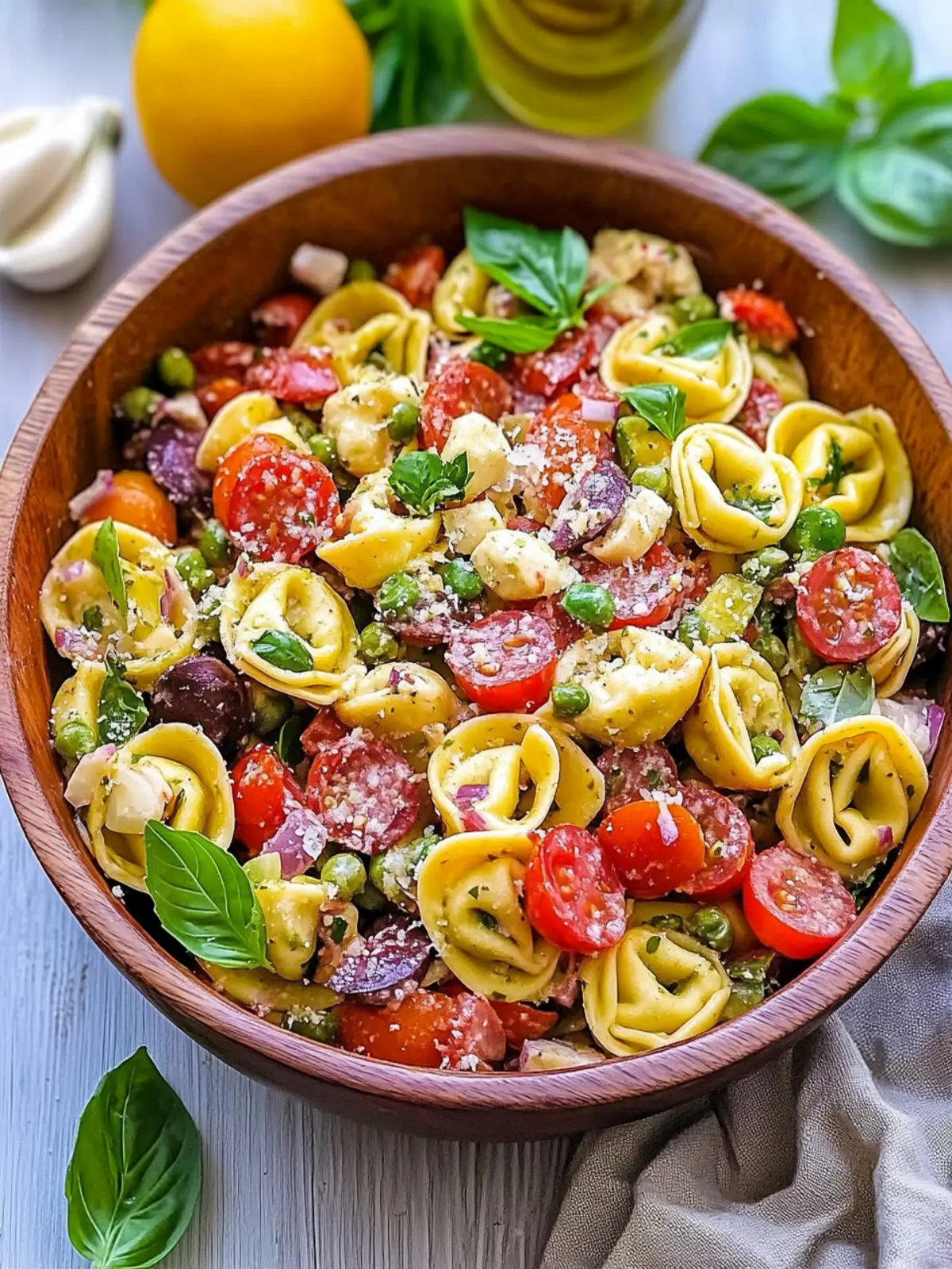 Antipasto Tortellini Pasta Salad