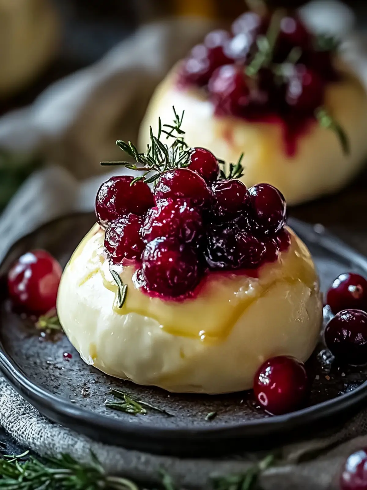 Cranberry Brie Bombs
