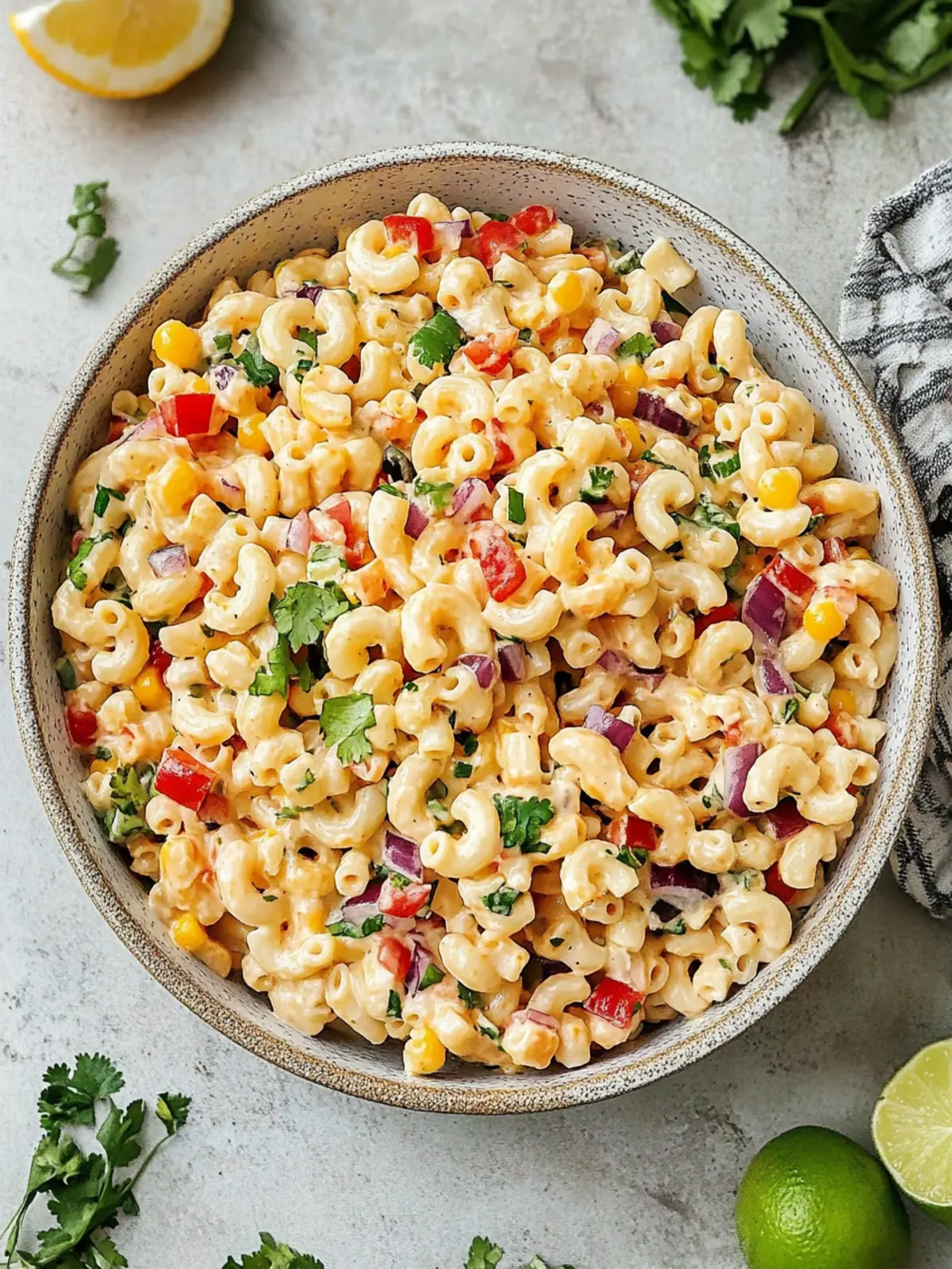 Mexican Macaroni Salad