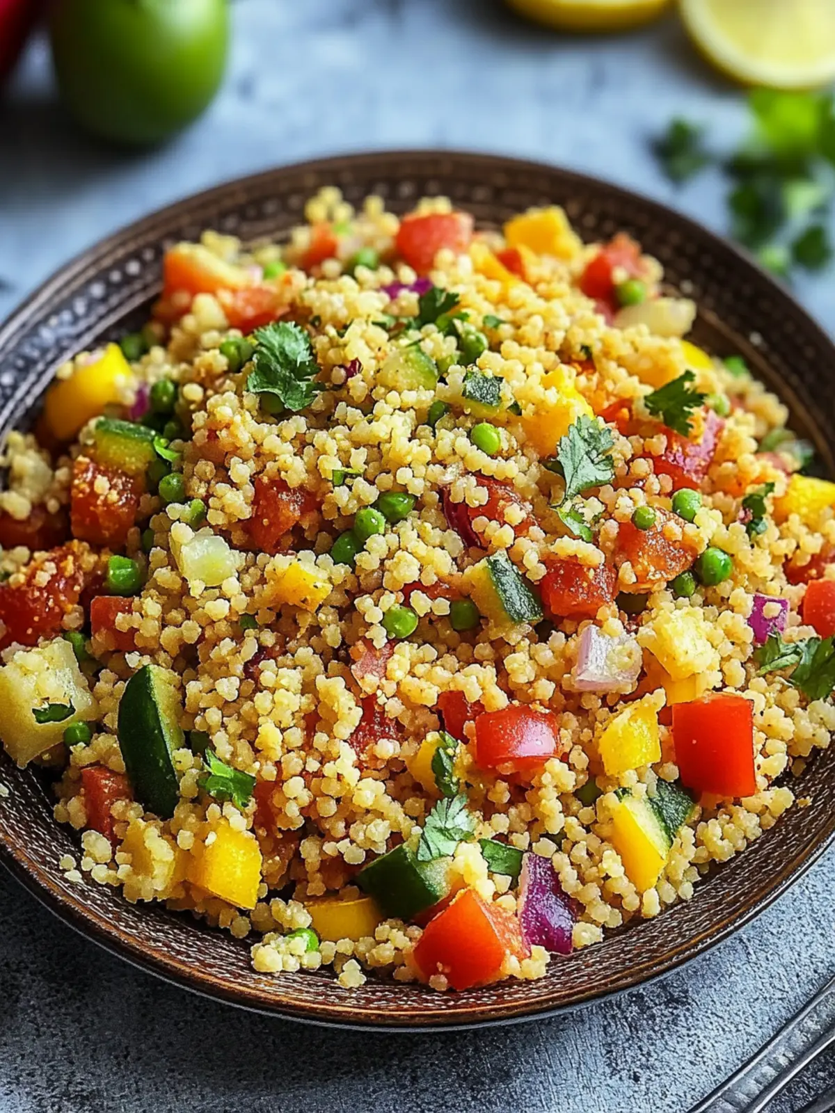 Couscous Bhel