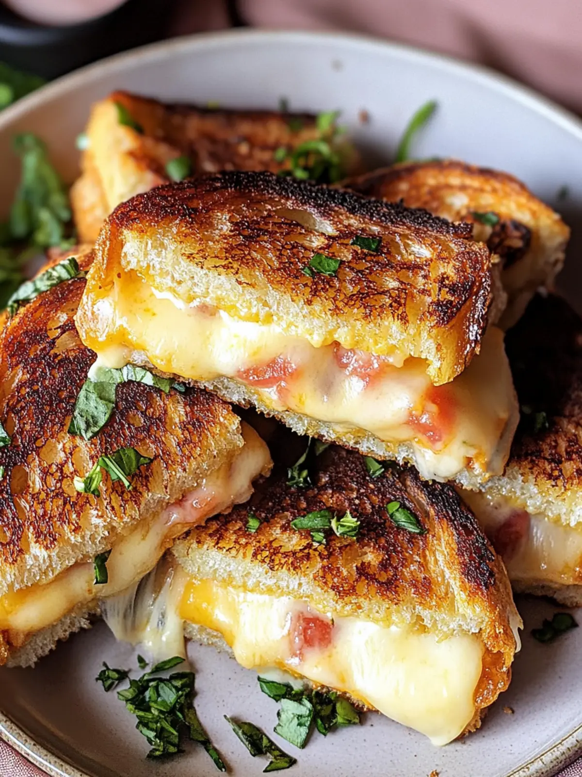Heathy Hawaiian Roll Grilled Cheese
