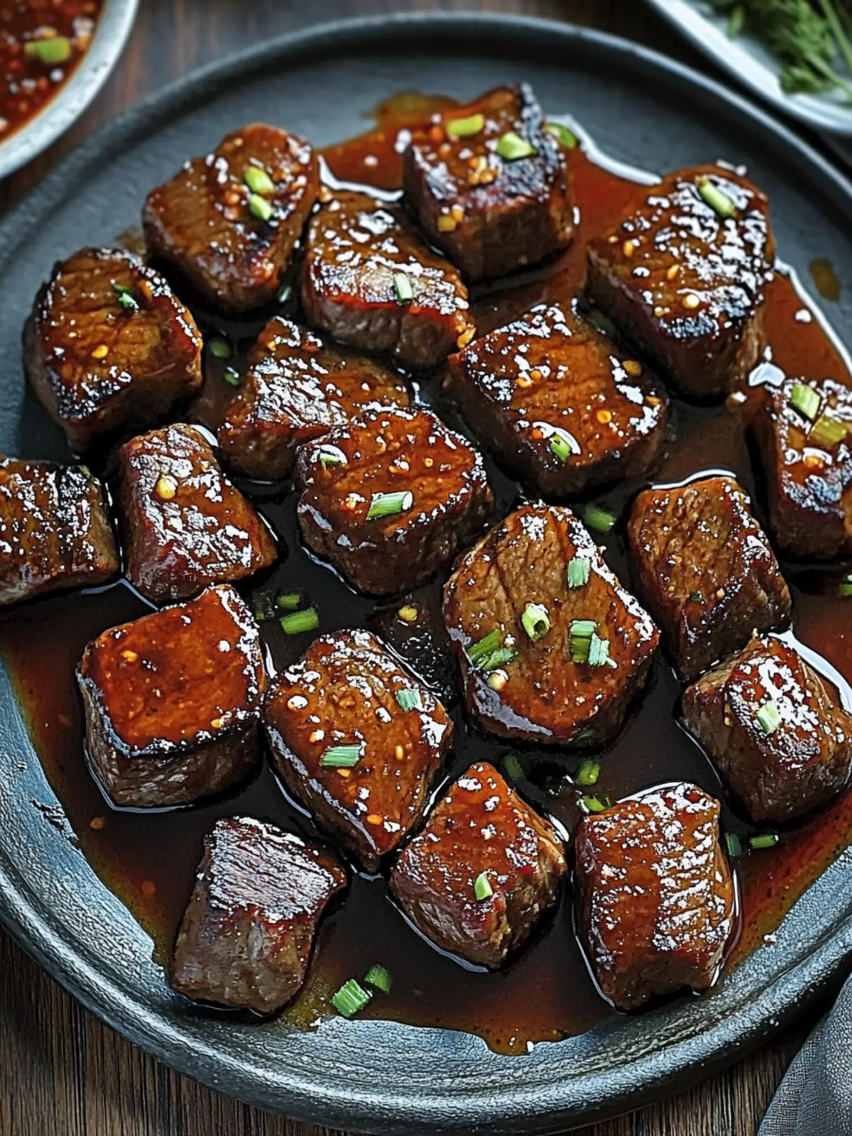 Sizzling Firecracker Steak Bites with Chili Butter
