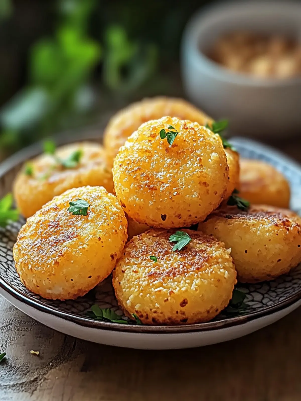 Golden Crunchy Potato Maakoudas