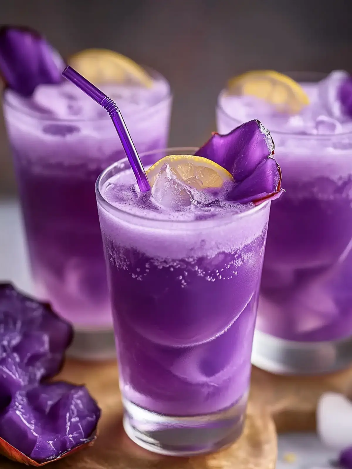 Ube Cocktails