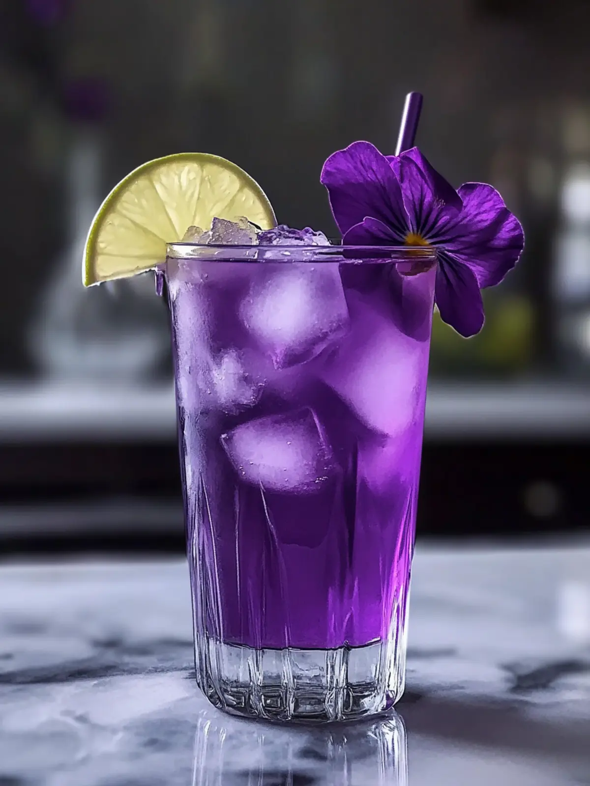 Purple People Eater Cocktail