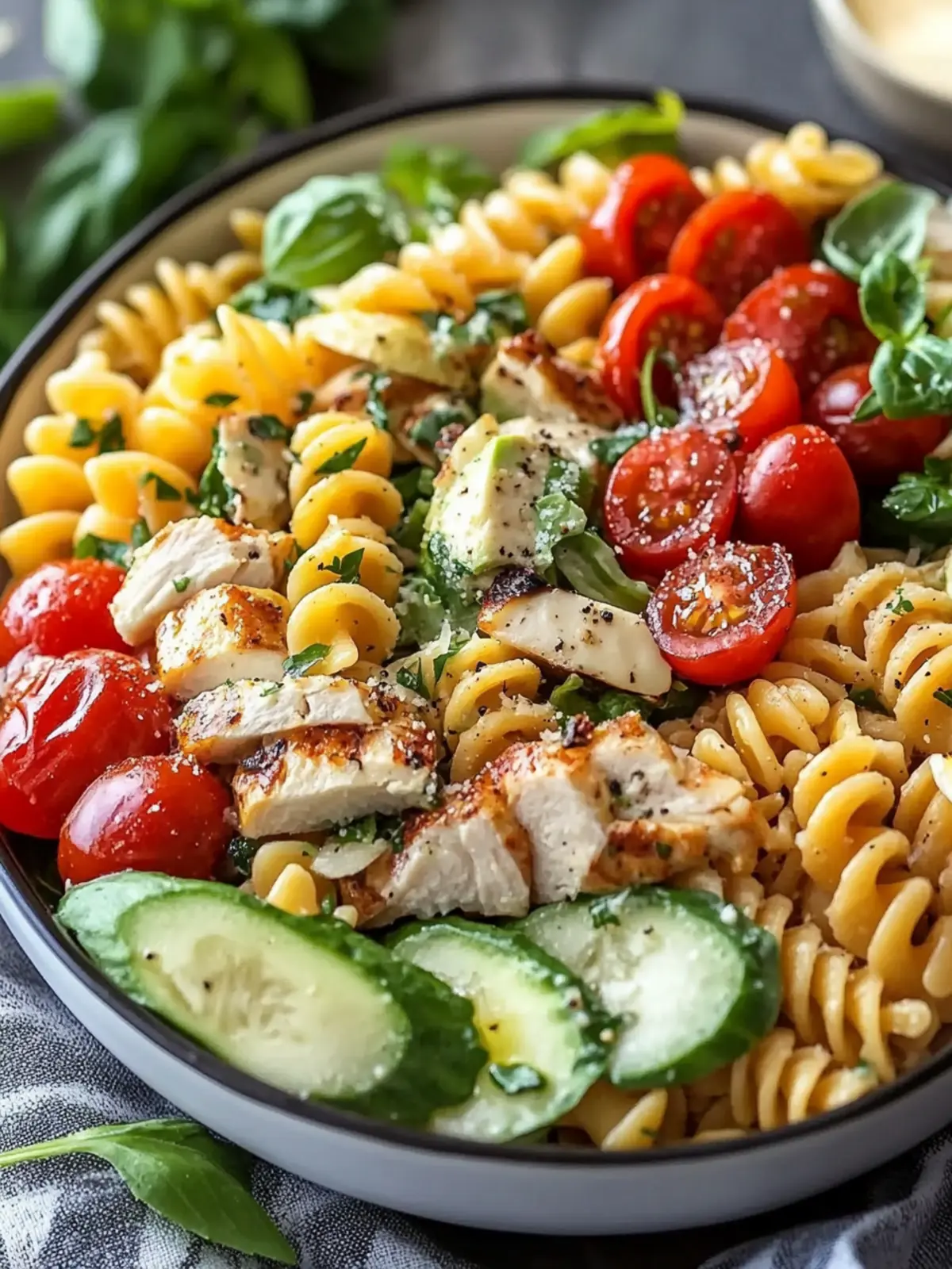 Cobb Pasta Salad