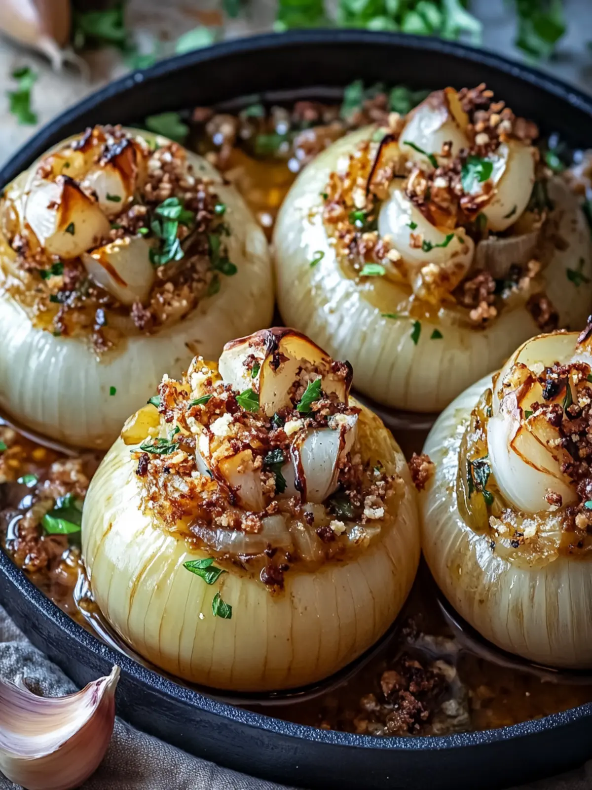 Middle Eastern Stuffed Onions