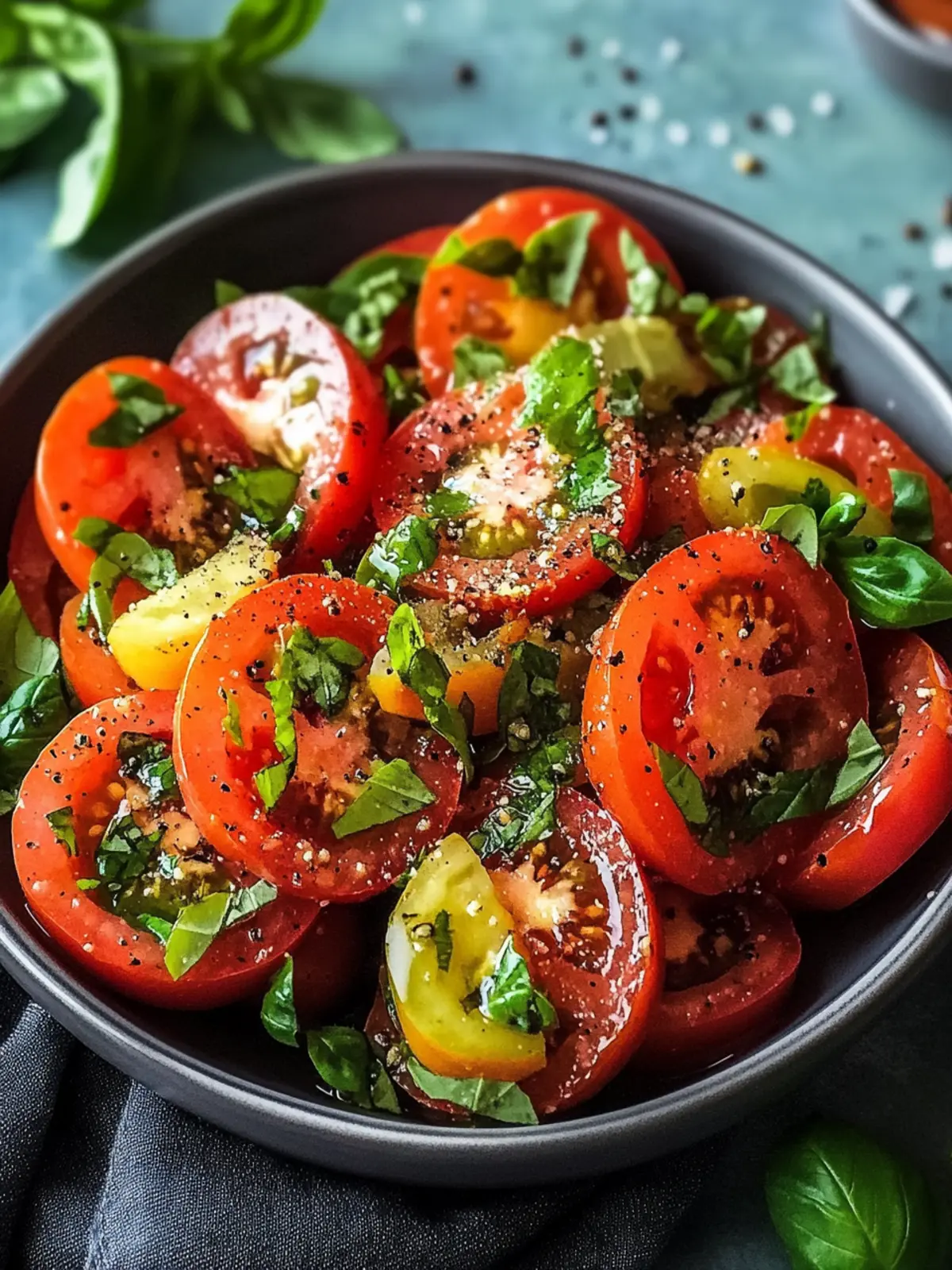 Zesty Egyptian Tomato Salad