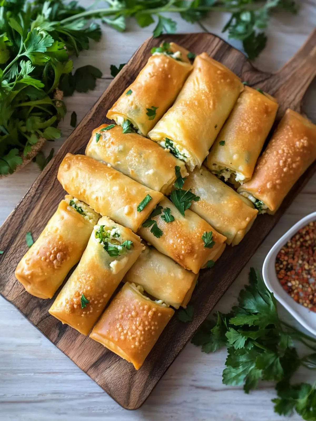 Lebanese Cheese Rolls