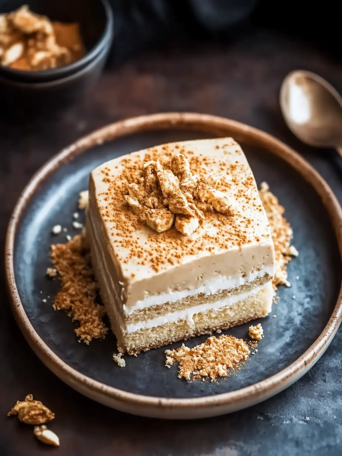 Masala Chai Milk Cake