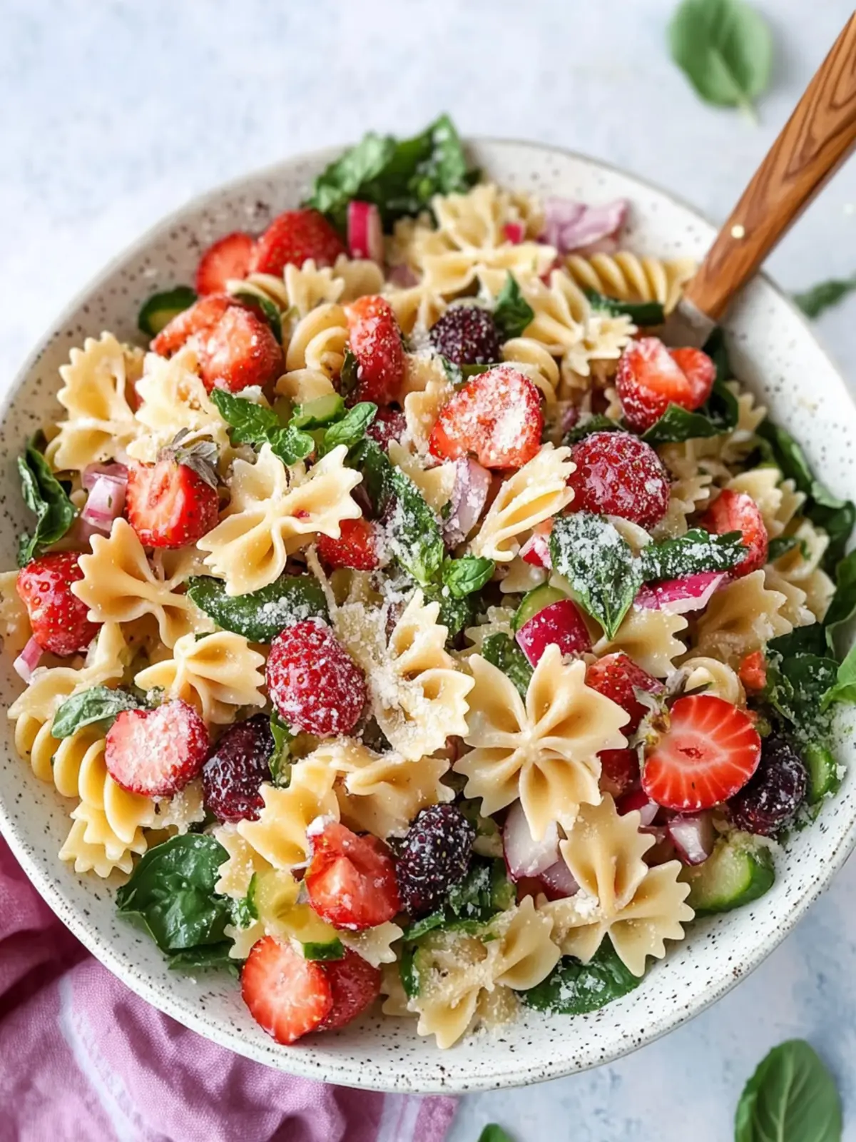trawberry Fields Pasta Salad