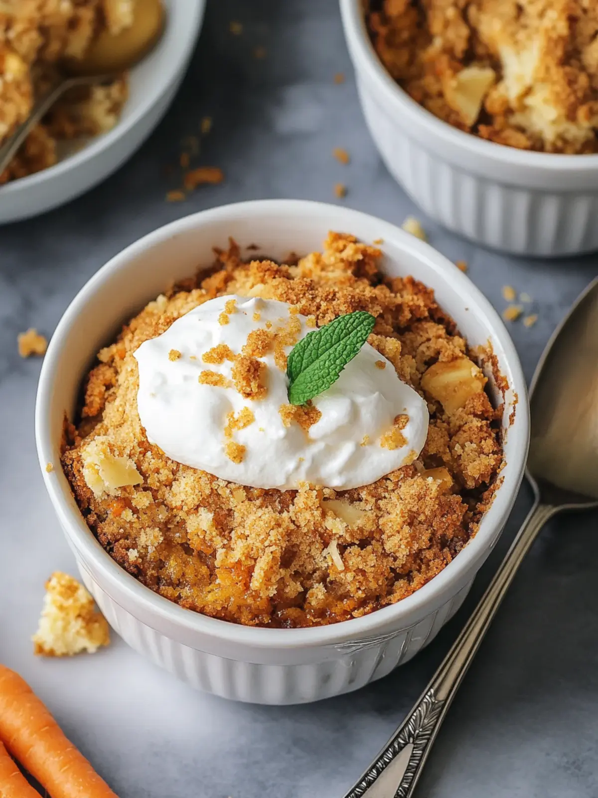 Carrot Cake Cobbler