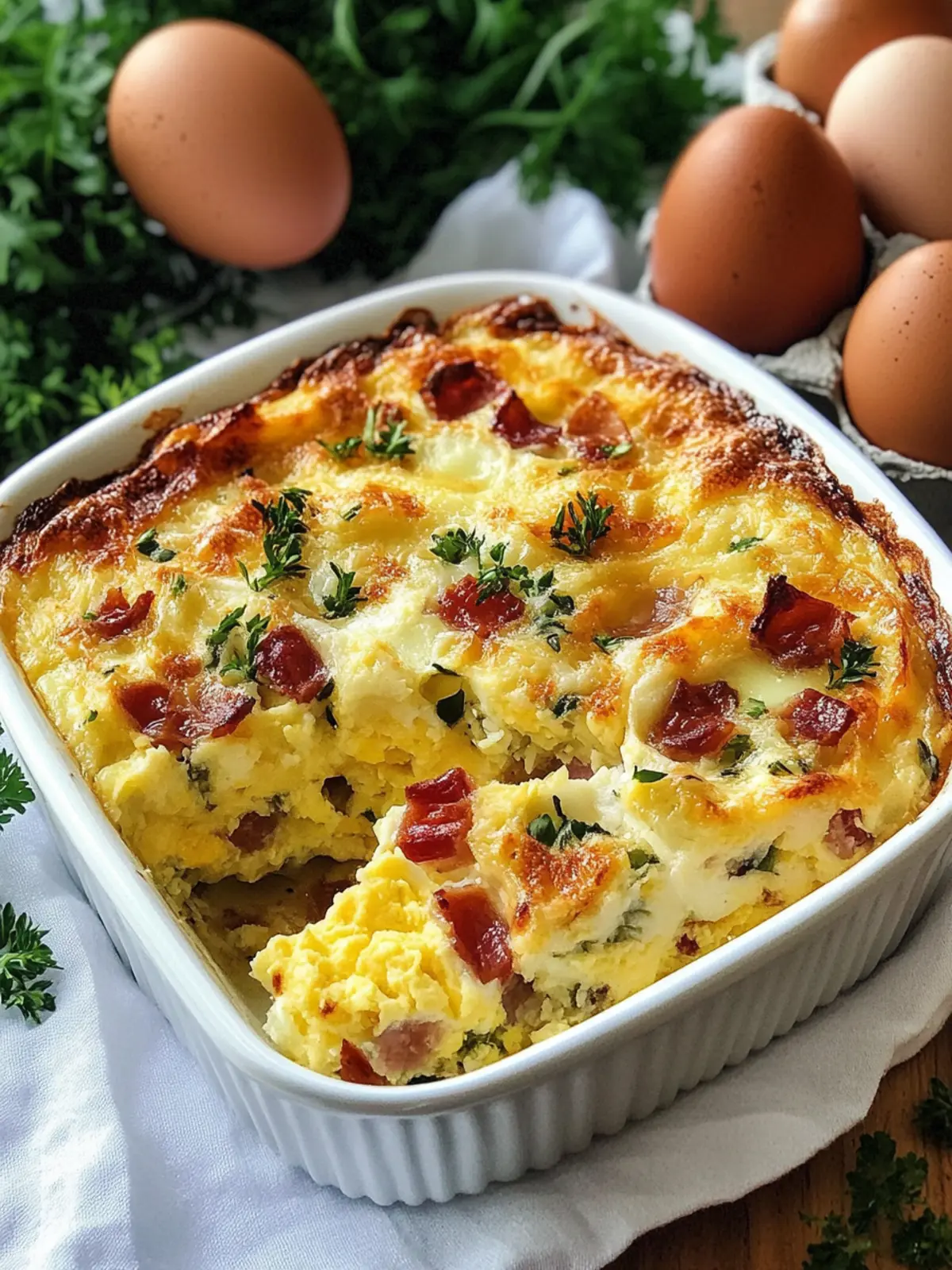Easter Brunch Egg Bake