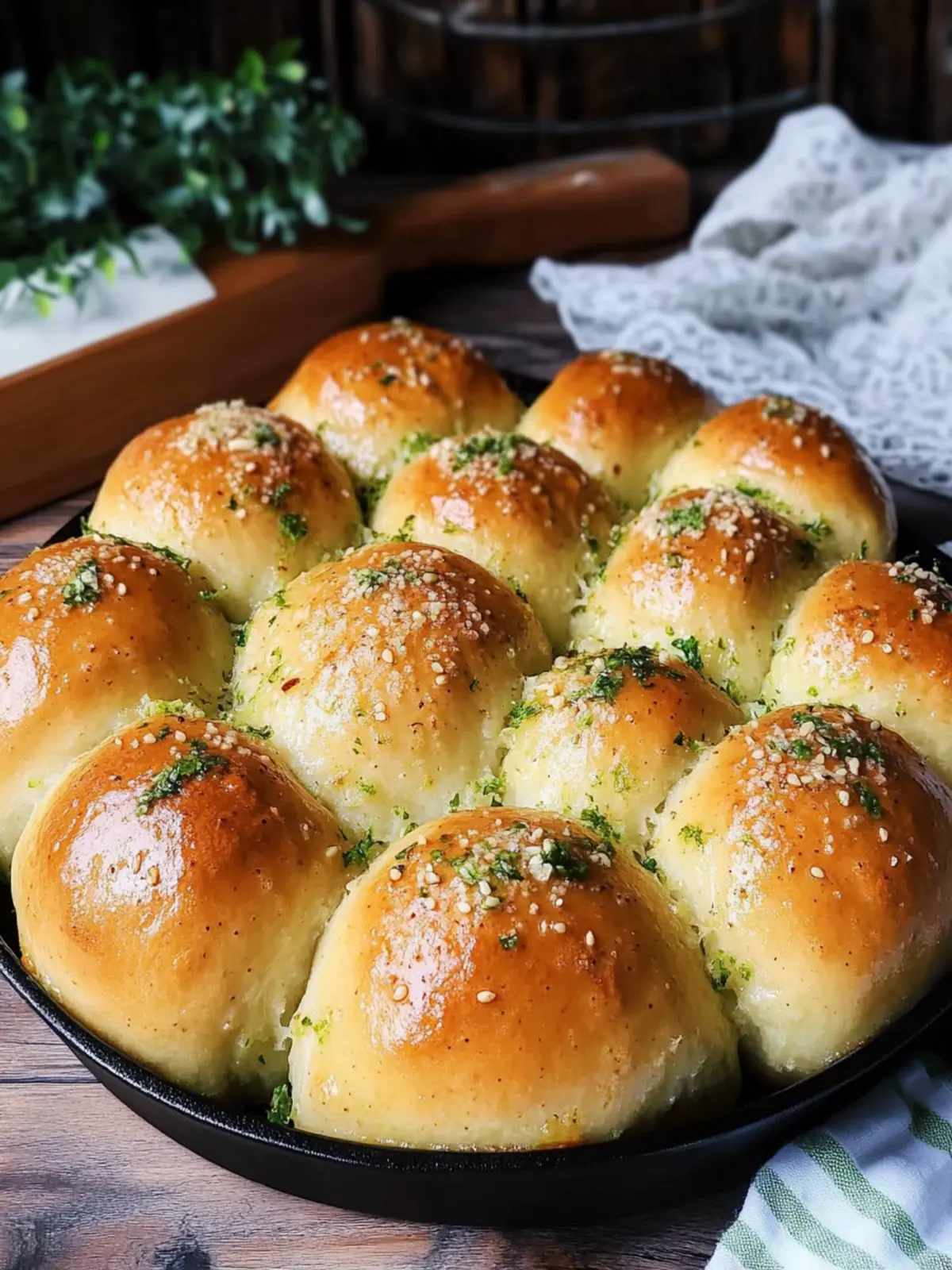 Herbed Potato Rolls