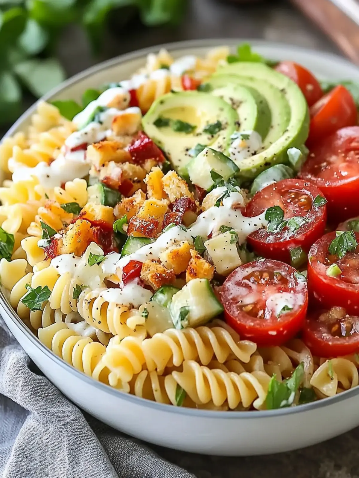 Cobb Pasta Salad